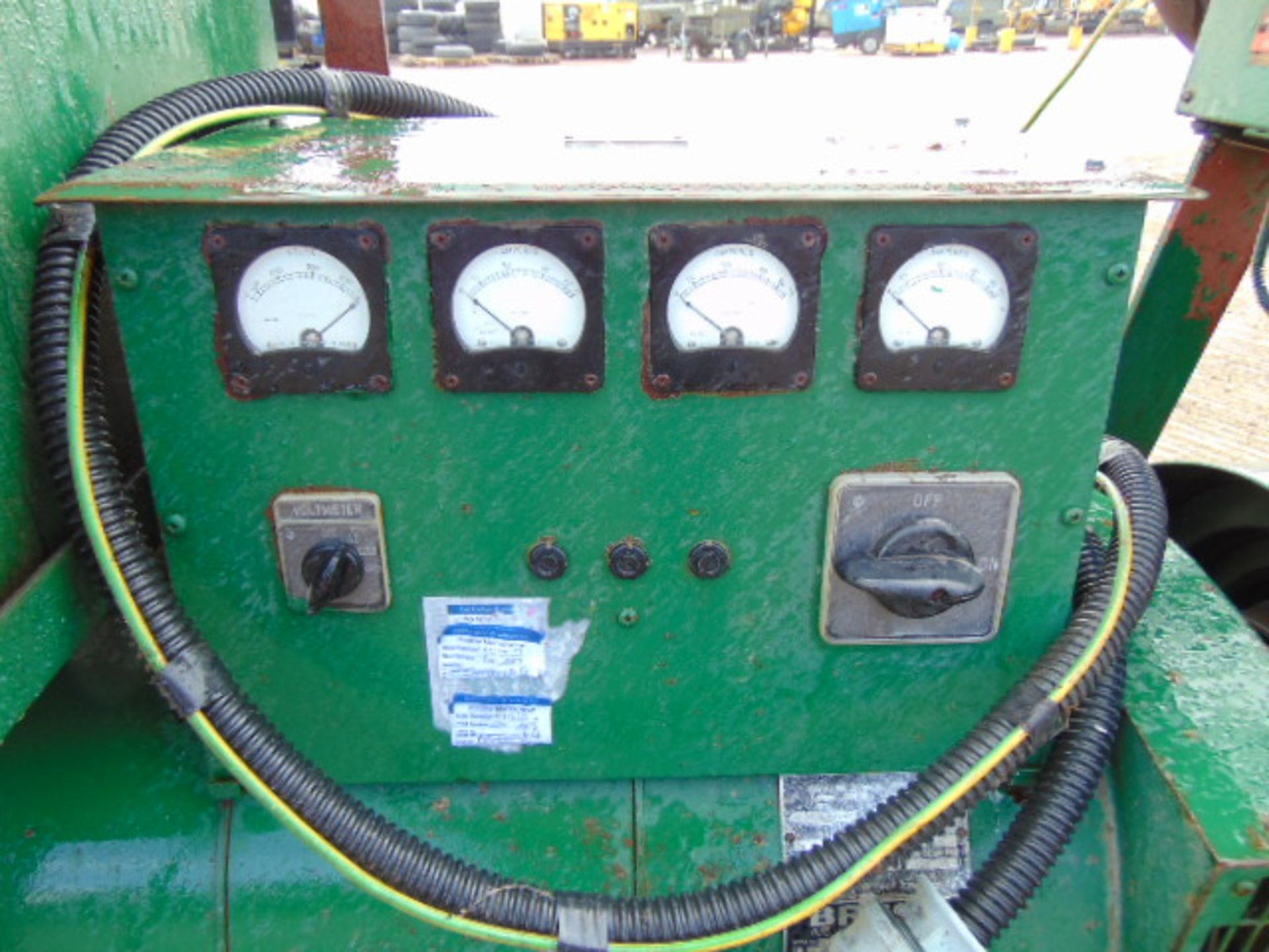 Skid Mounted Lister Petter 34.4 KVA 3 Phase Diesel Generator Set - Bild 5 aus 18