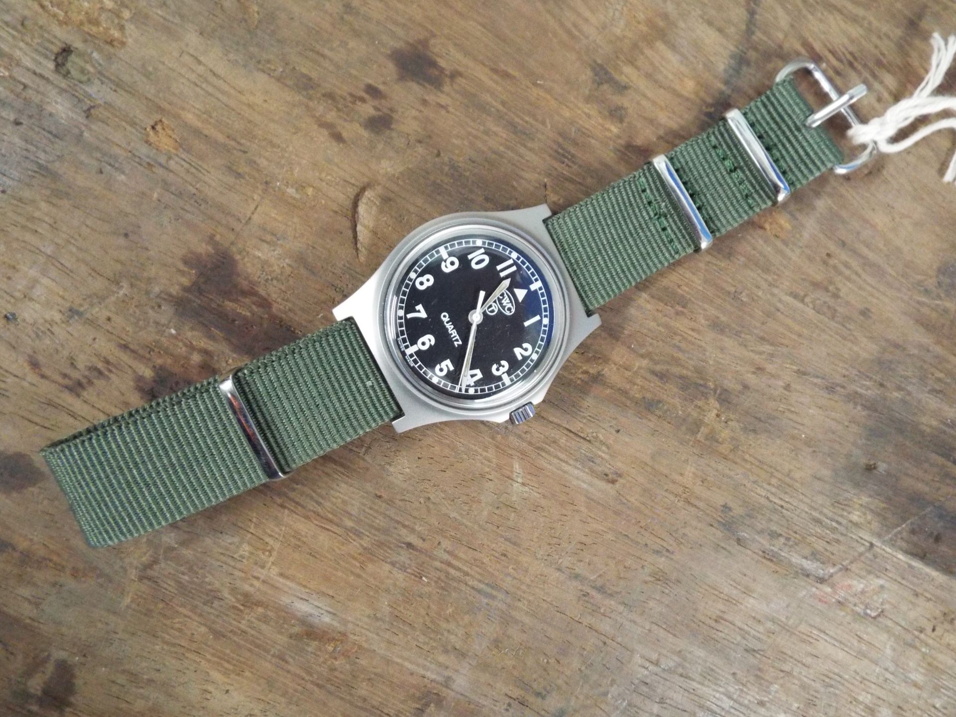 Very Rare Genuine British Army, Unissued Waterproof CWC Quartz Wrist Watch