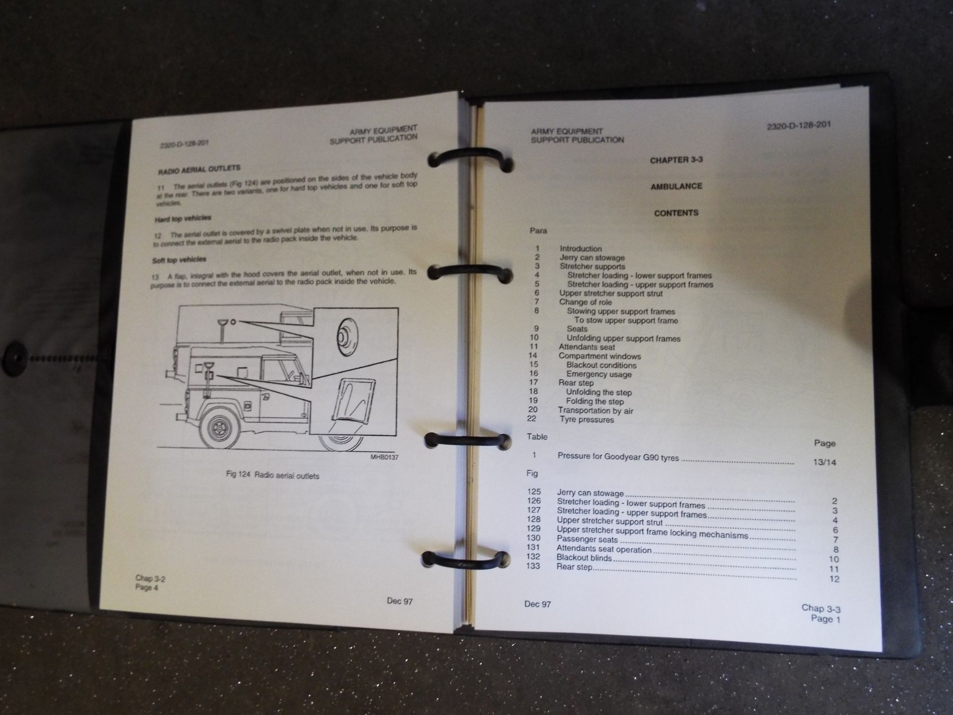 Extremely Rare Military Land Rover WOLF Operating Manual - Image 8 of 10