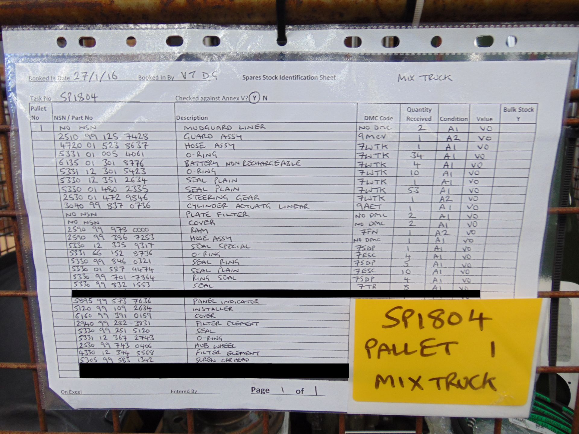Mixed Stillage of Truck Parts - Image 10 of 10