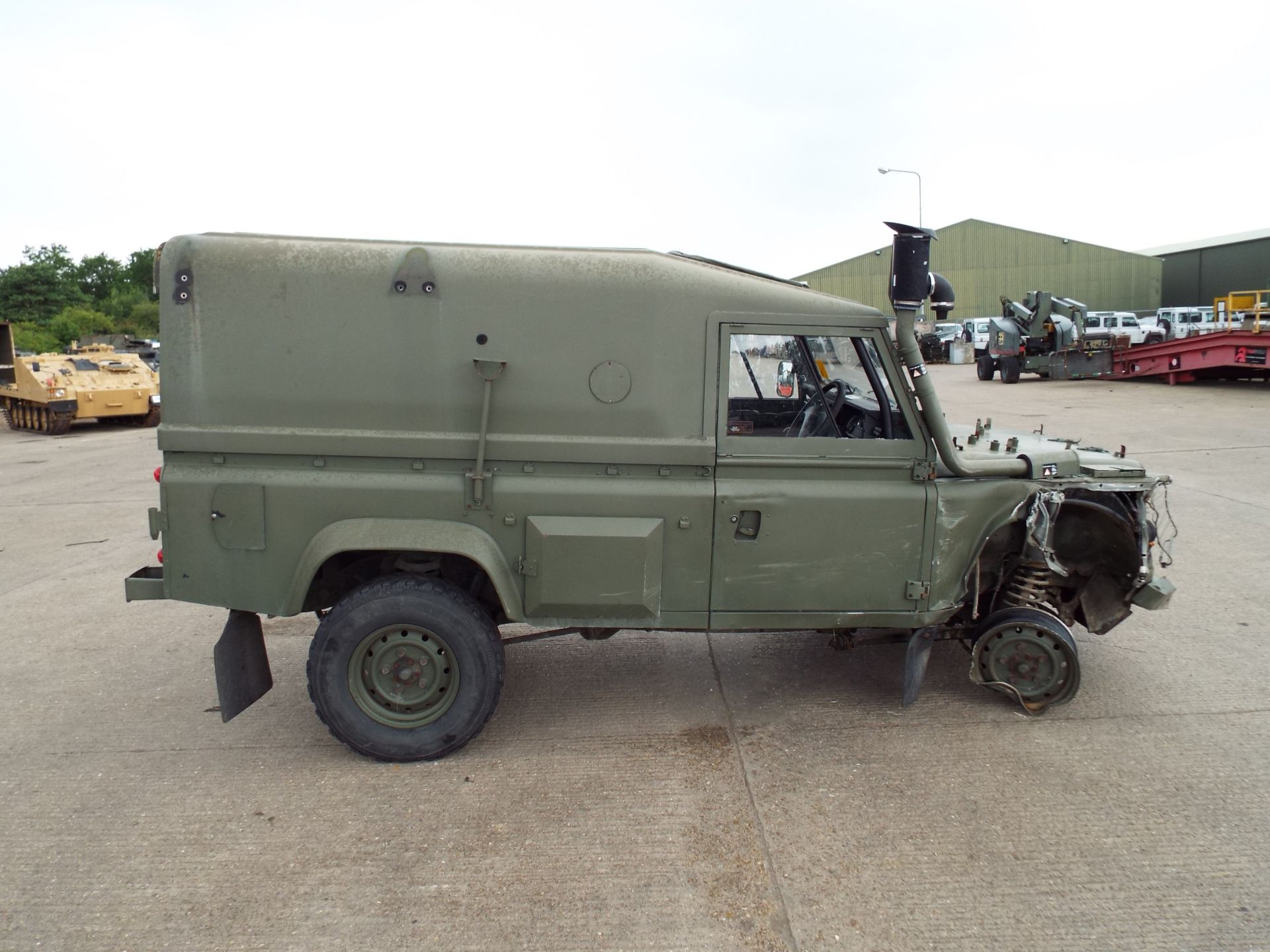 Royal Marines a Very Rare Winter/Water Land Rover Wolf 110 Hard Top - Image 6 of 27