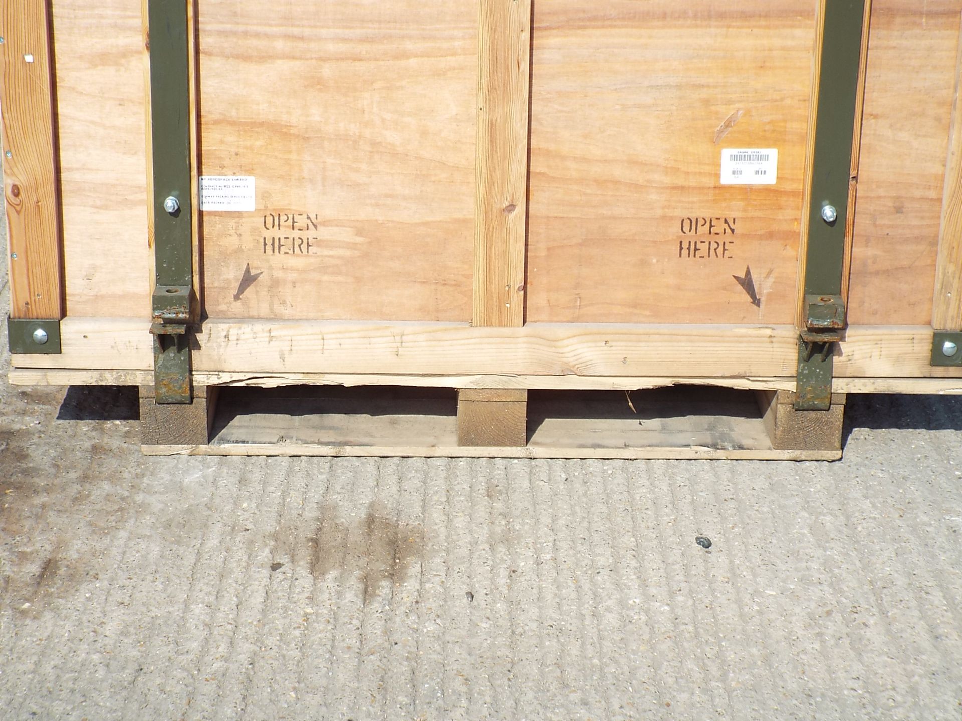 4 x Large Heavy Duty Packing/Shipping Crates - Bild 5 aus 8
