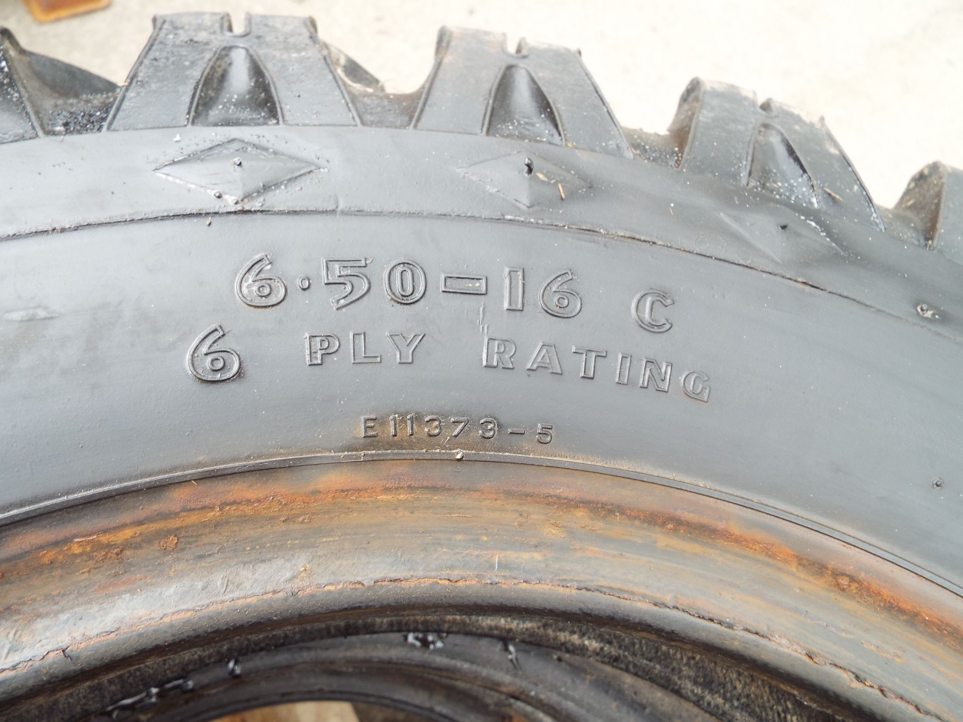 4 x Goodyear 6.50-16 C Winter/Studded Tyres - Image 3 of 7