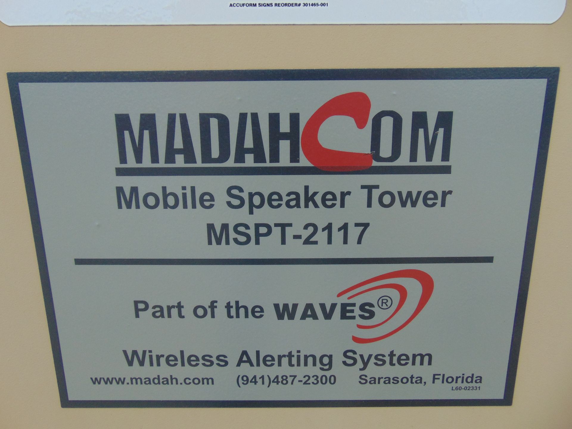 Madahcom Mobile Speaker Array System MSPT-2117 complete with Smoothwave Master America Generator - Image 17 of 20