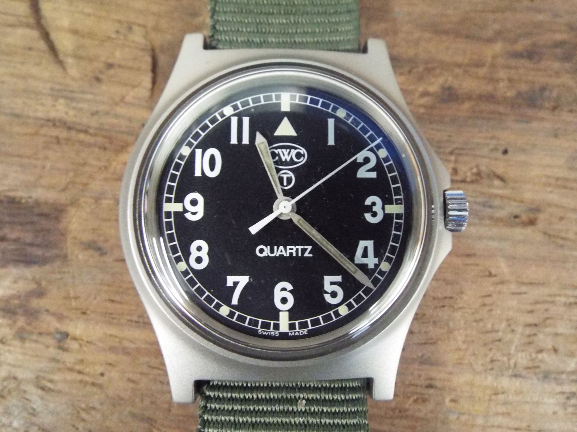 Very Rare Genuine British Army, Unissued Waterproof CWC Quartz Wrist Watch - Bild 2 aus 6