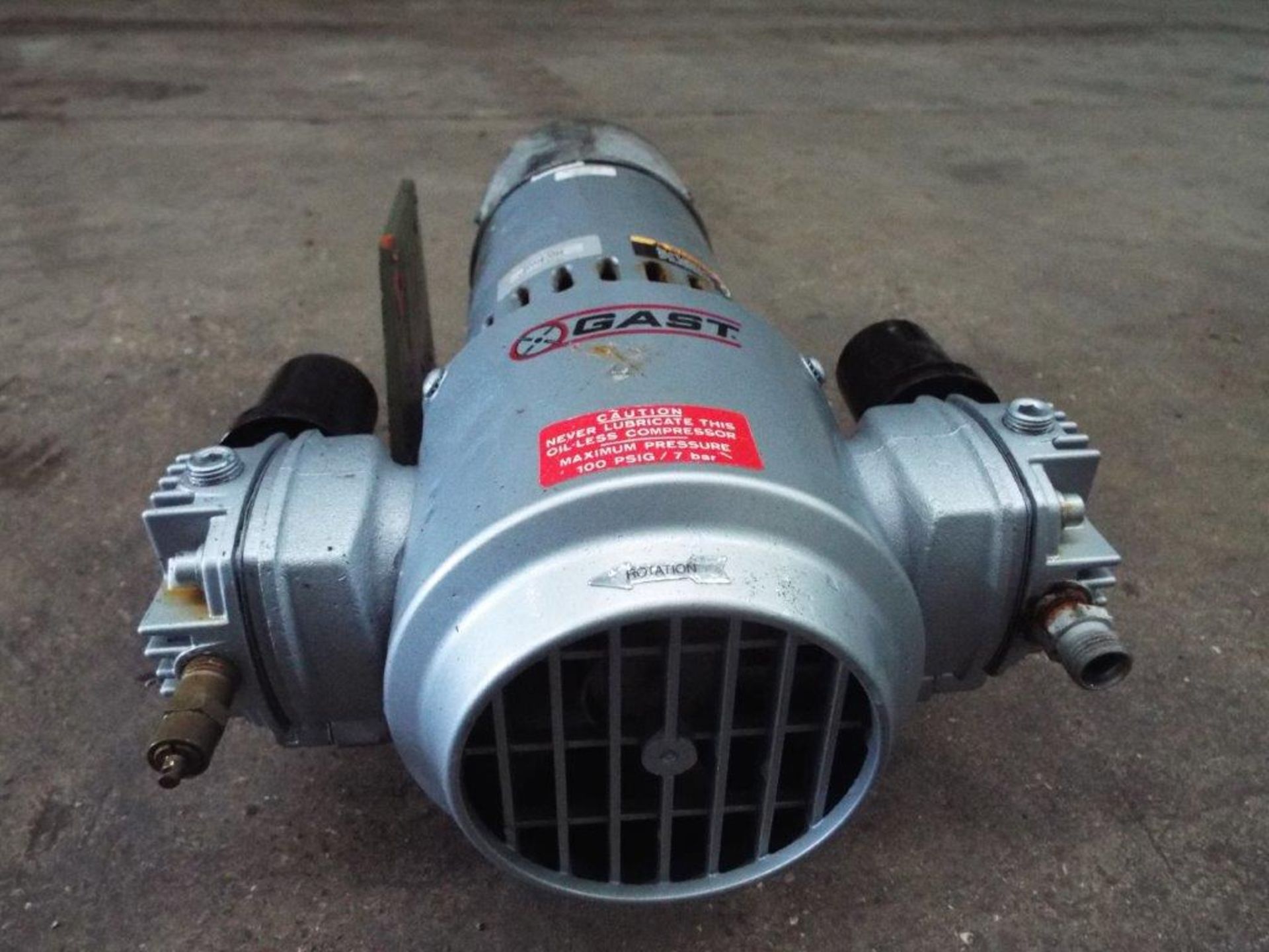 Gast 24V Compressor - Image 3 of 5