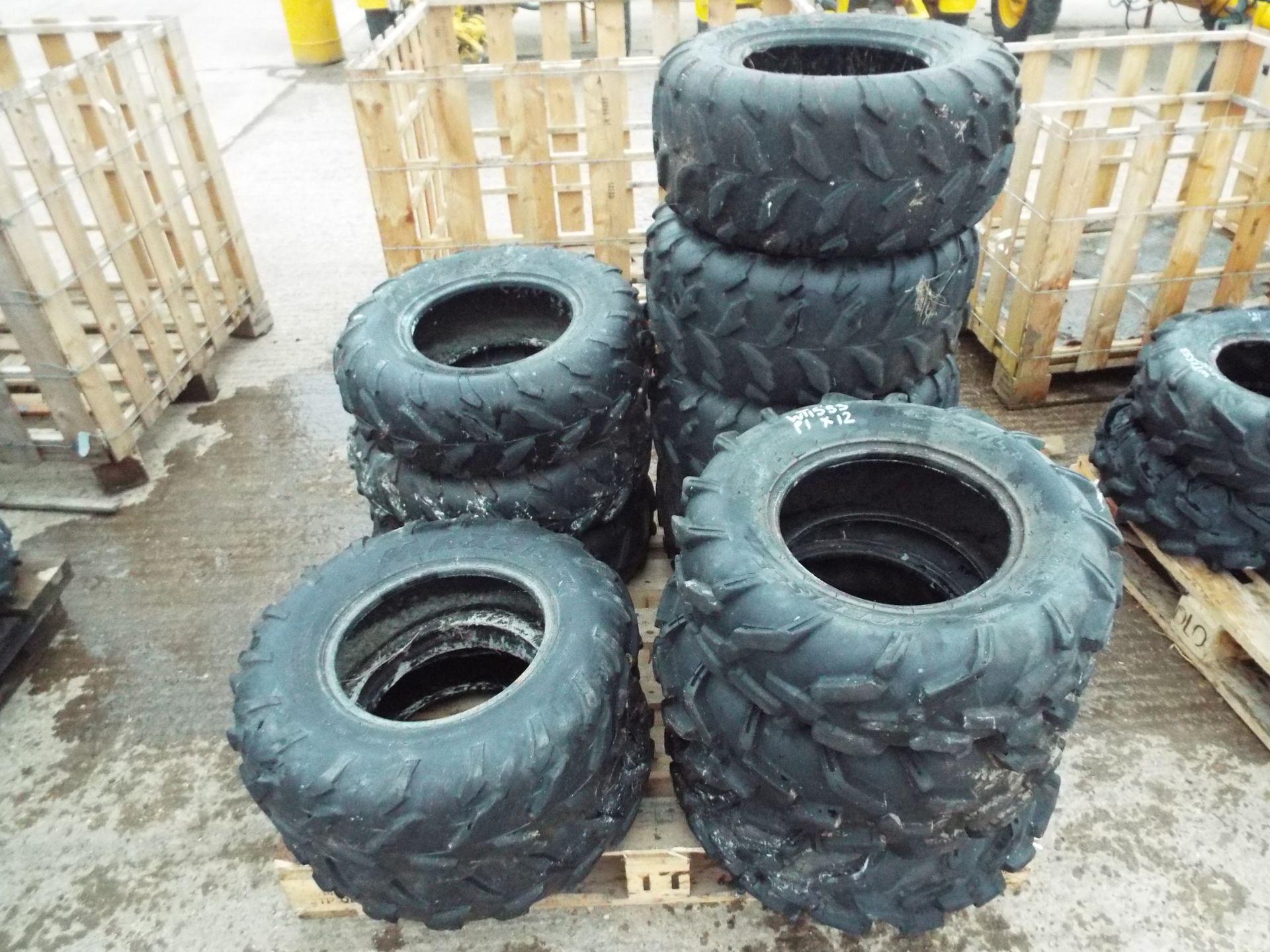 12 x Mixed ATV Tyres