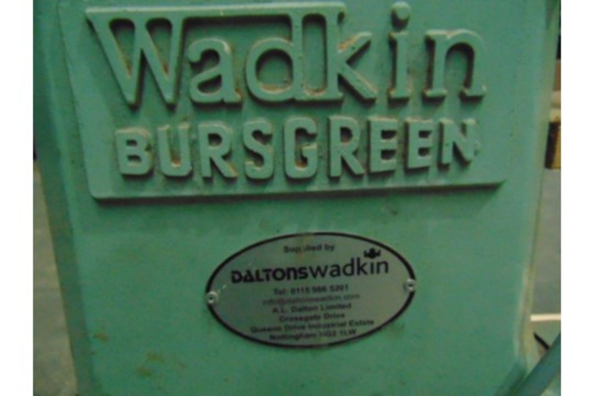 Wadkin Bursgreen Lathe - Image 7 of 10