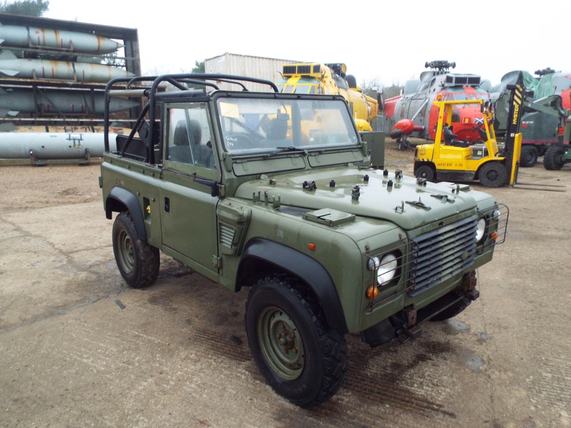 Military Specification Land Rover Wolf 90 Soft Top