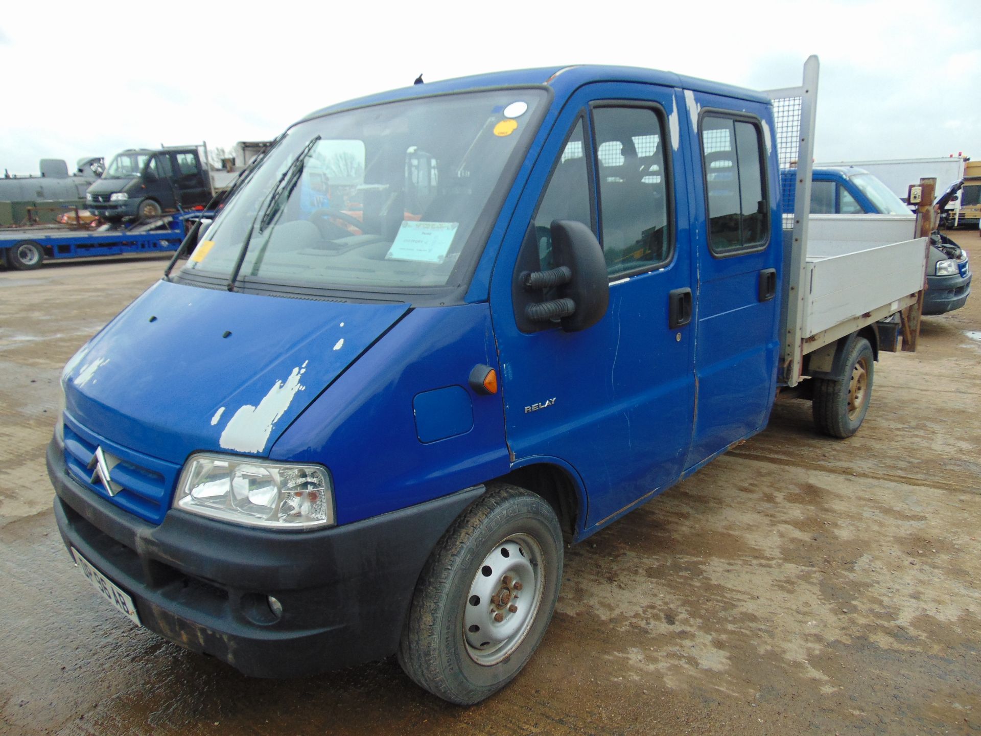 Citroen Relay 7 Seater Double Cab Dropside Pickupwith Tail Lift - Image 3 of 19