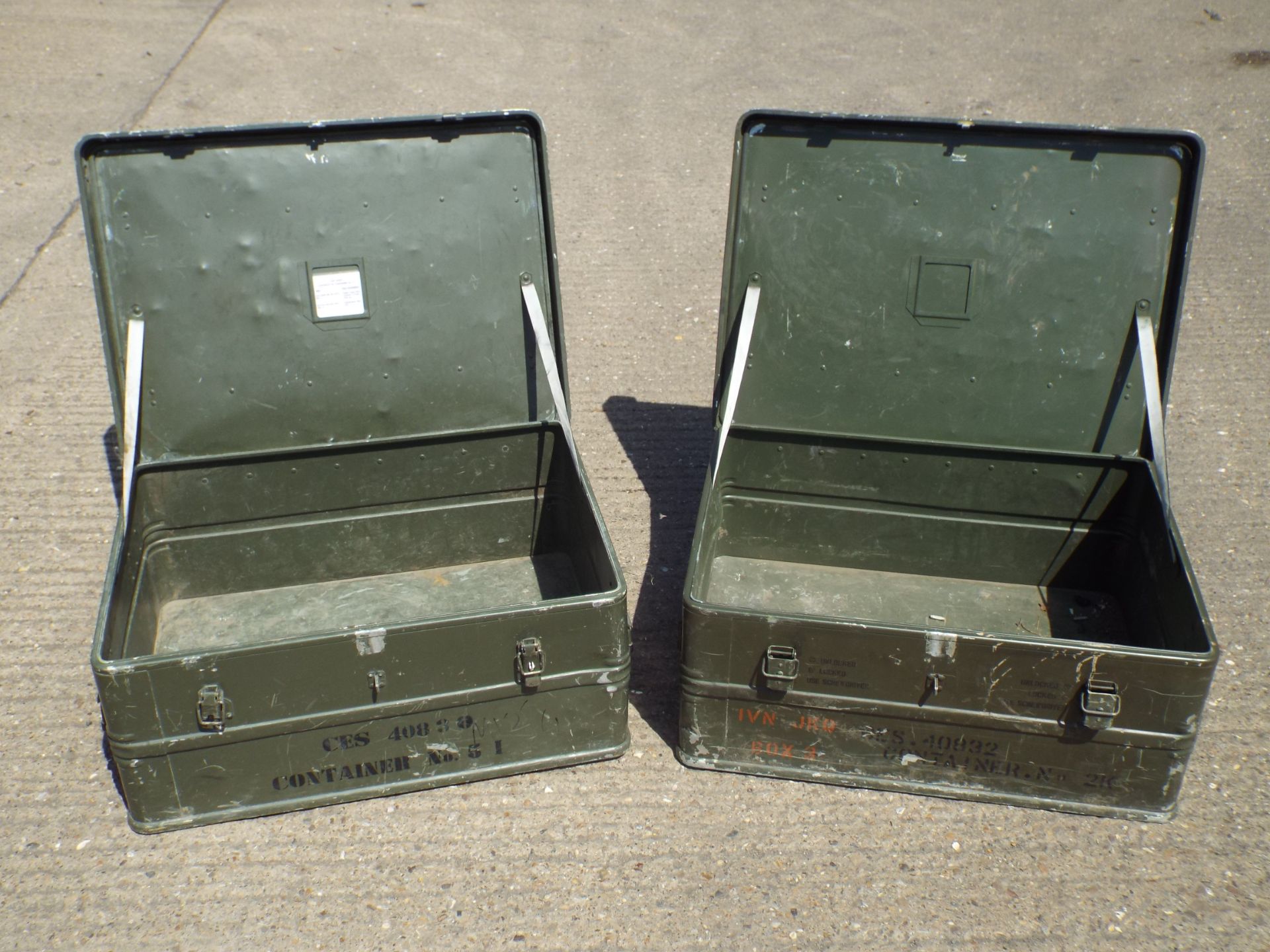 2 x Heavy Duty Zarges Aluminium Cases - Bild 2 aus 7