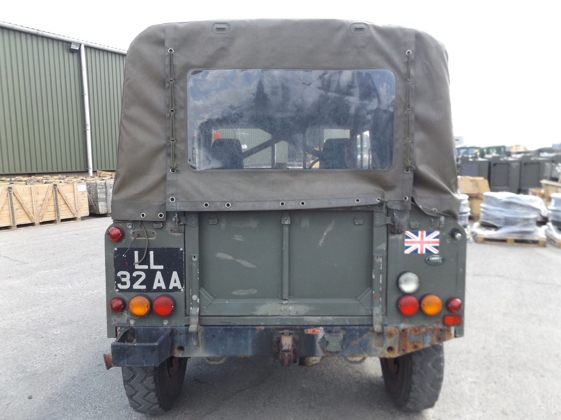 Military Specification Land Rover Wolf 90 Soft Top with Remus upgrade - Image 7 of 19