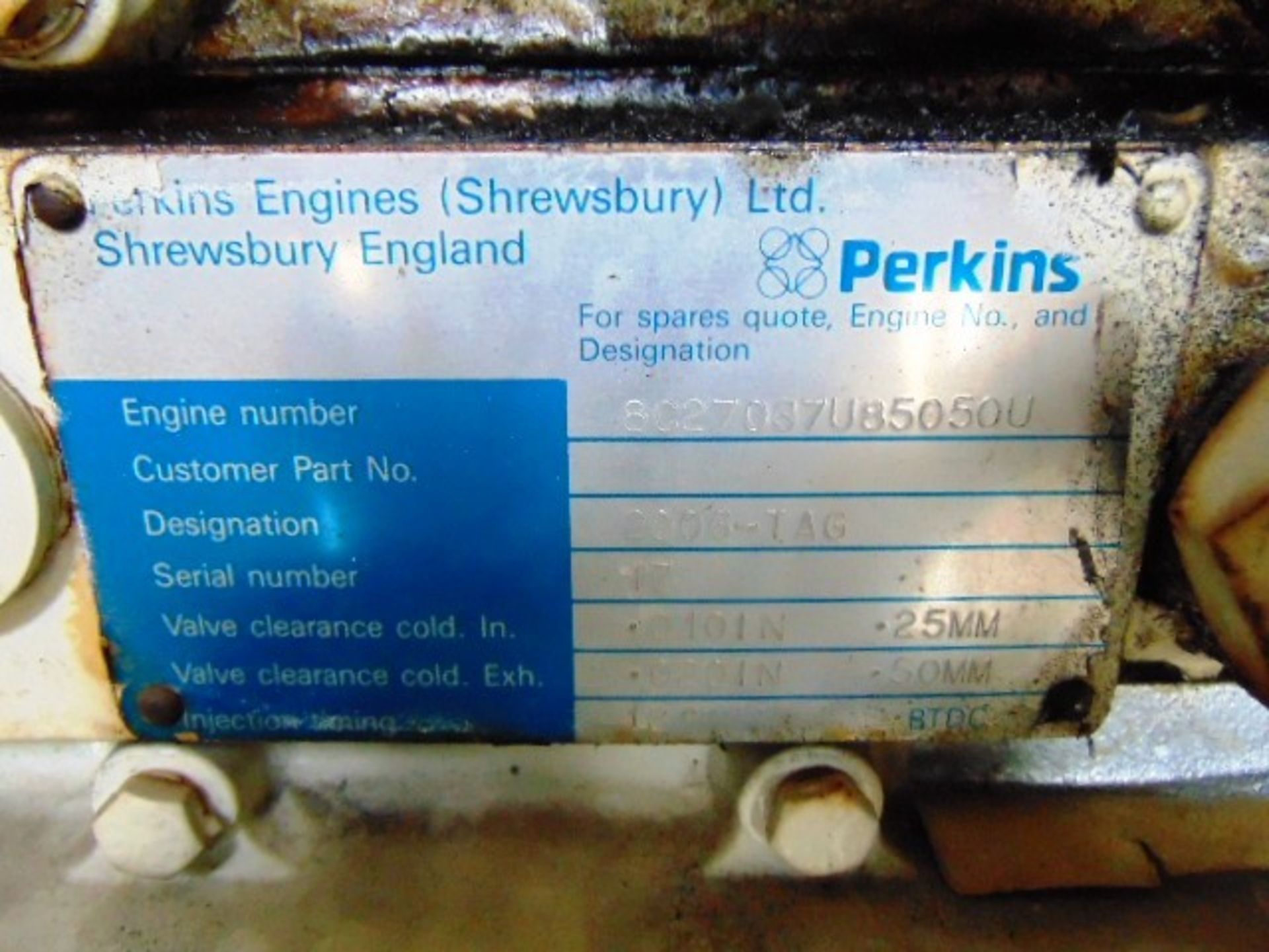 Newage Stamford 300KVA Perkins 2000 Series 3 Phase Containerised Diesel Generator - Bild 6 aus 26