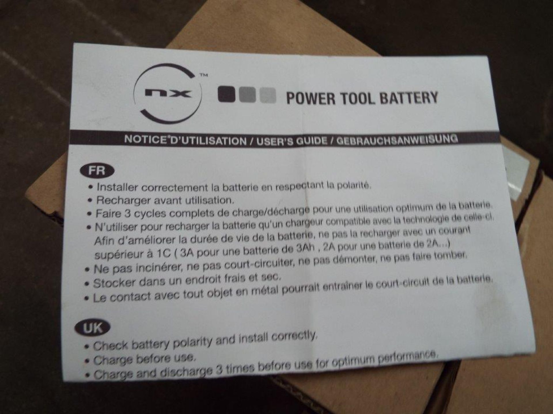 4 x Unissued AM9080 24V 3.2Ah Power Tool Batteries - Image 5 of 7