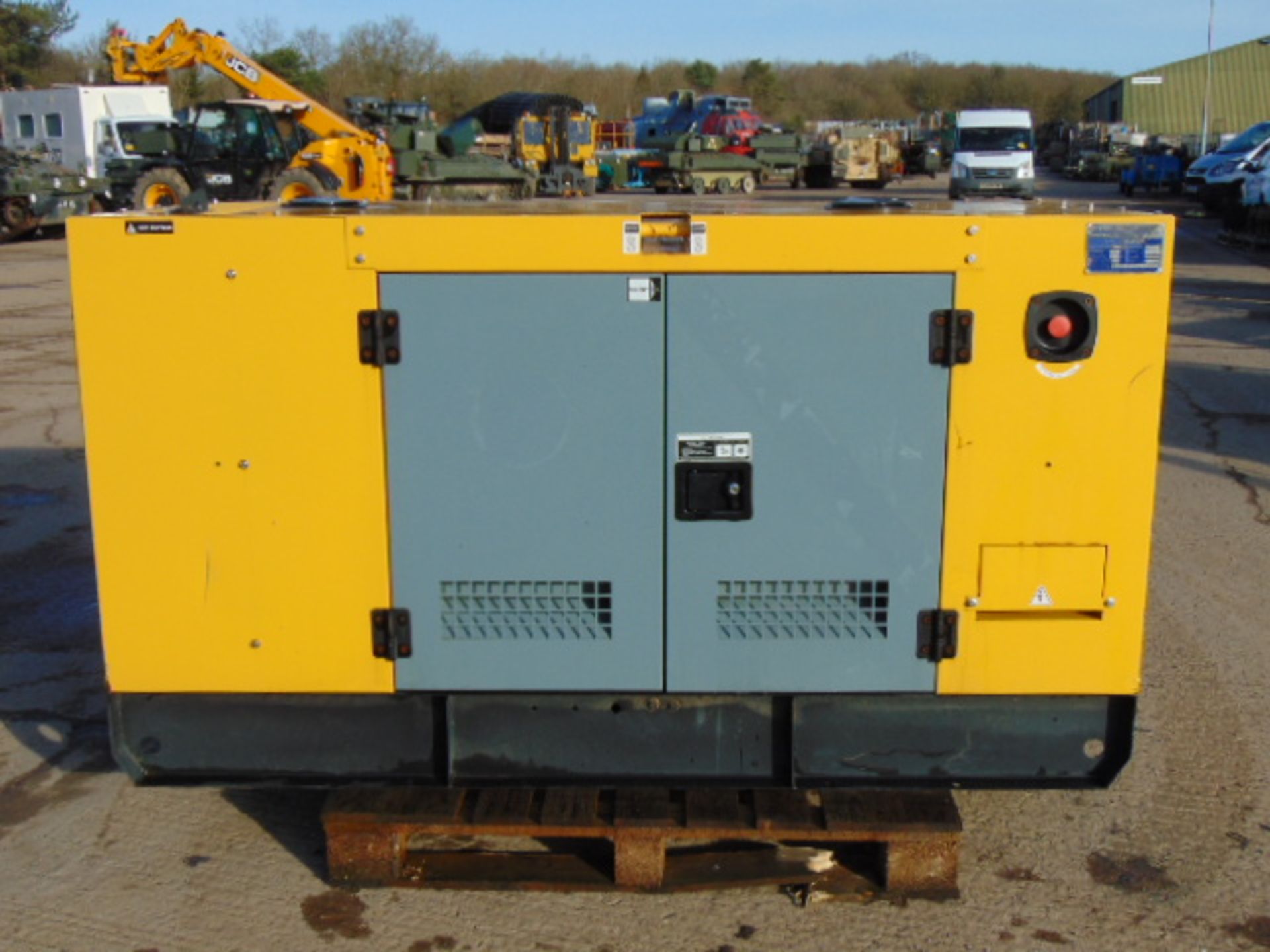 UNISSUED WITH TEST HOURS ONLY 40 KVA 3 Phase Silent Diesel Generator Set - Image 9 of 13
