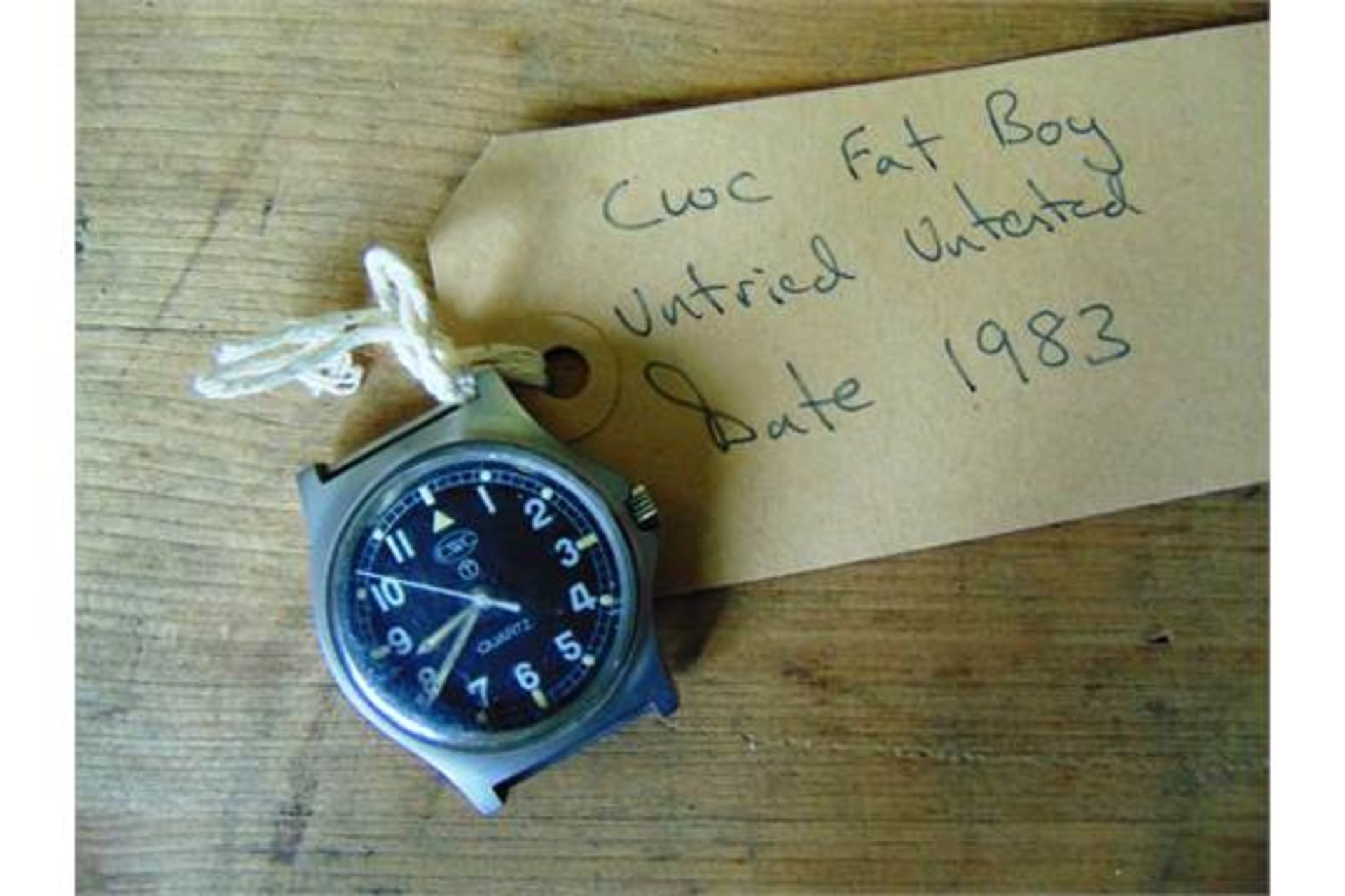 Genuine British Army CWC (Fat Boy/Fat Case) Quartz Wrist Watch - Image 2 of 3