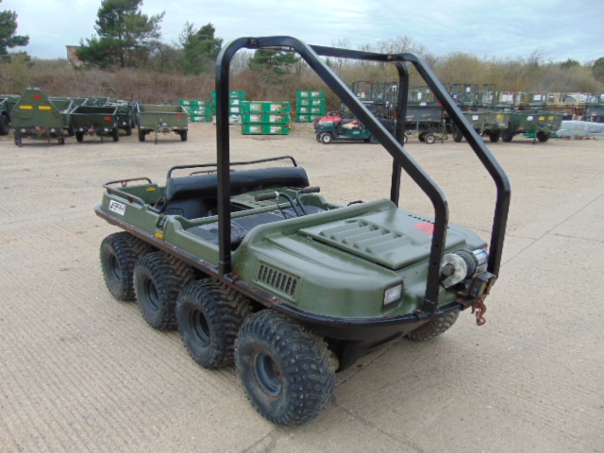 Argocat 8x8 Response Amphibious ATV with Front Mounted Winch