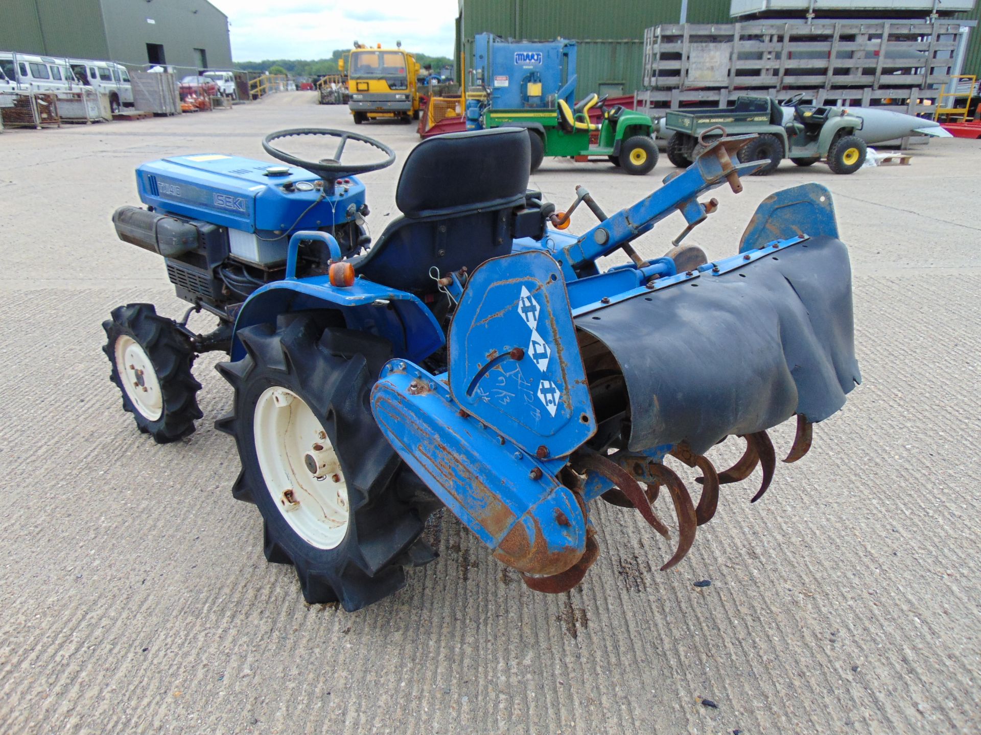 Iseki TX1410 4WD Compact Tractor c/w Rotovator ONLY 569 Hours! - Bild 8 aus 13