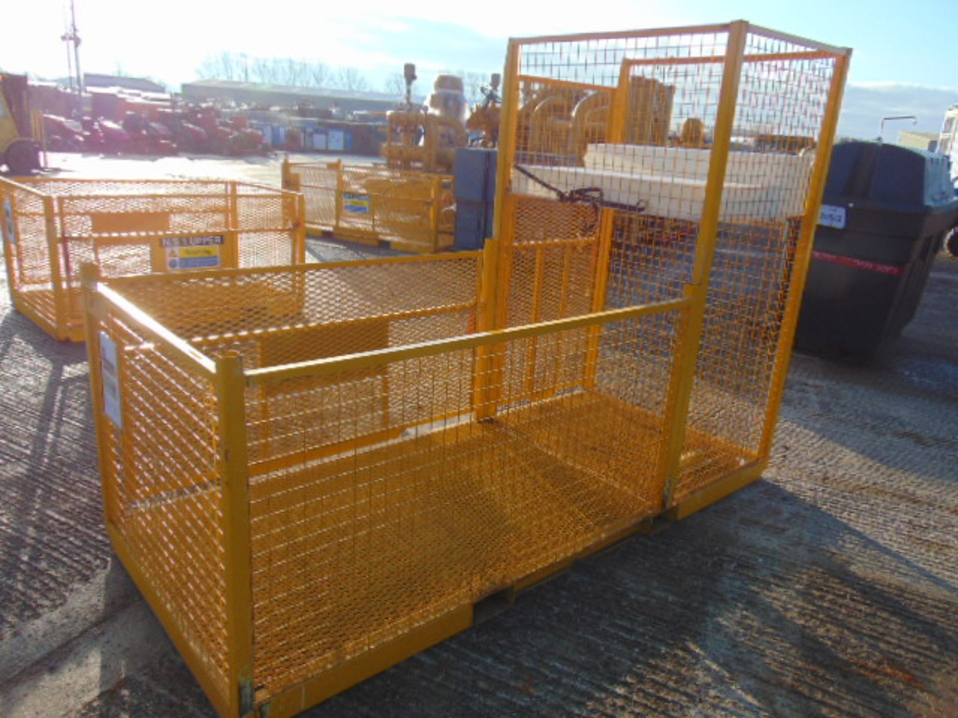 Drop Side Cage Pallet / Triple Stillage Assy - Image 6 of 10