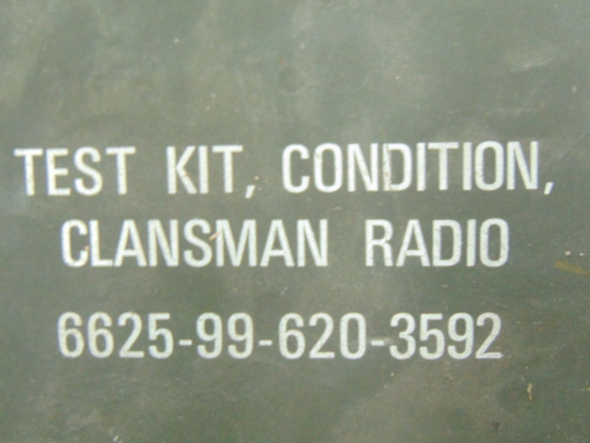 Clansman Radio Condition Test Kit - Bild 4 aus 4