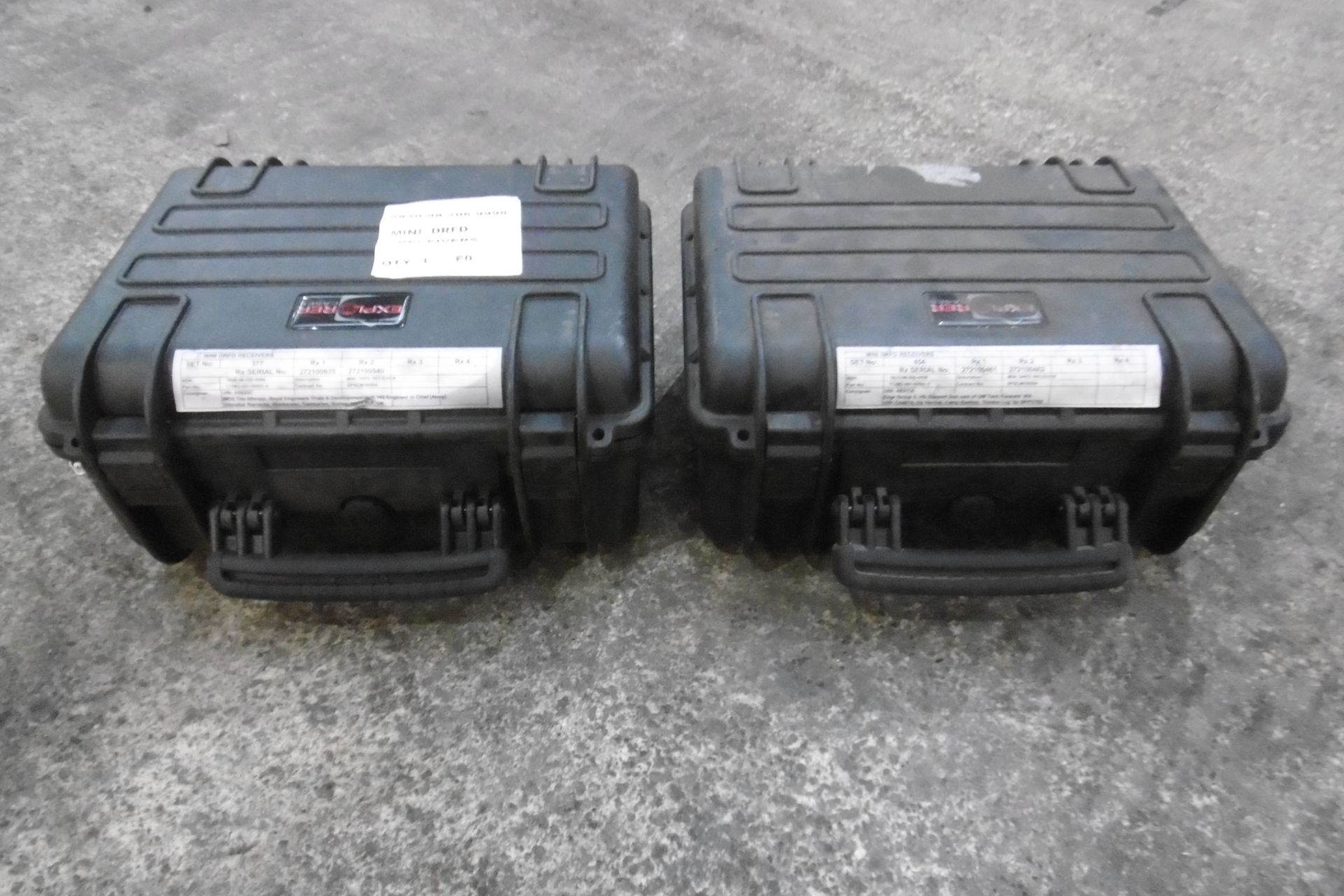 2 x Heavy Duty Explorer Cases