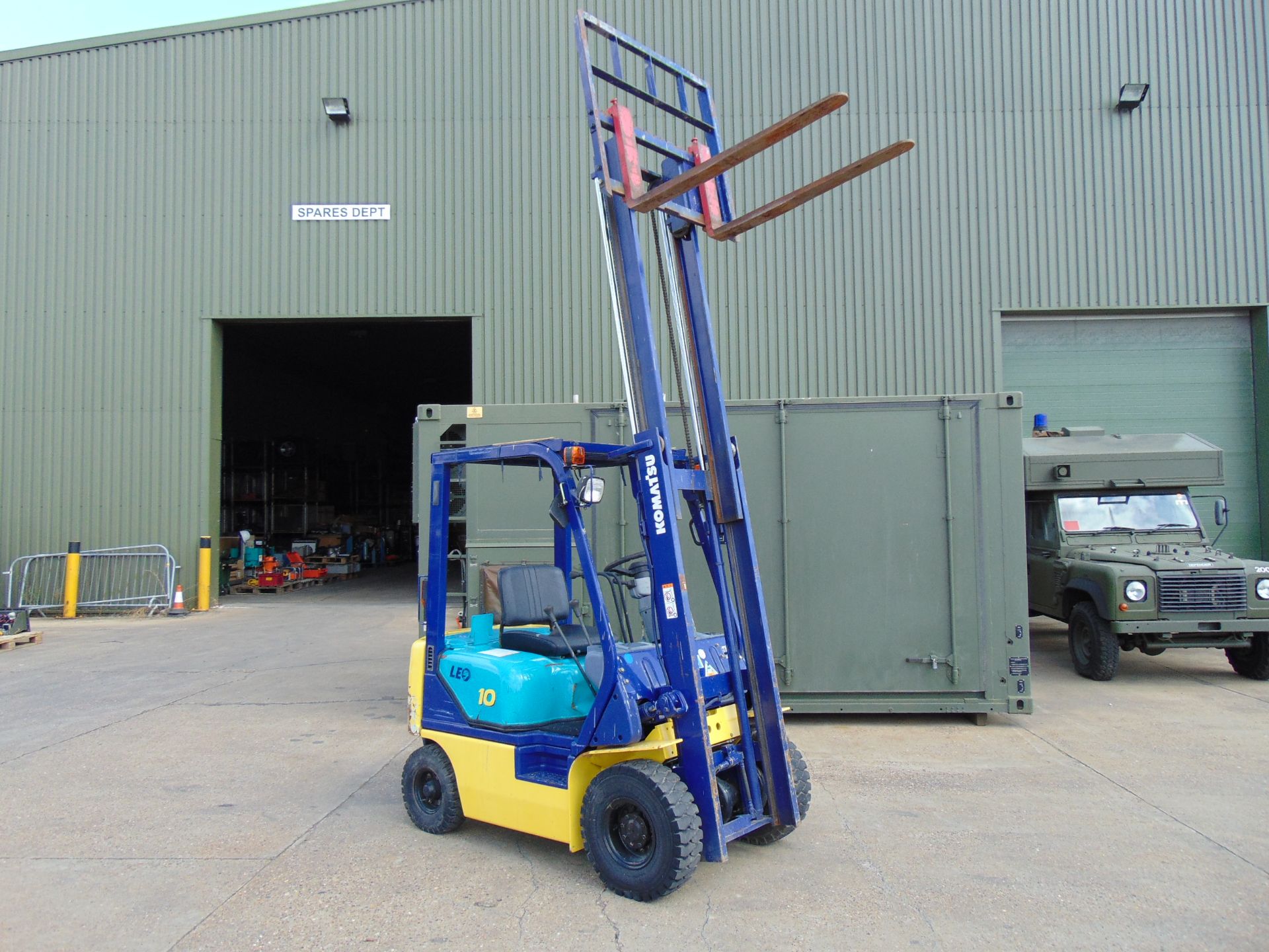 Komatsu LE10 Counter Balance Forklift