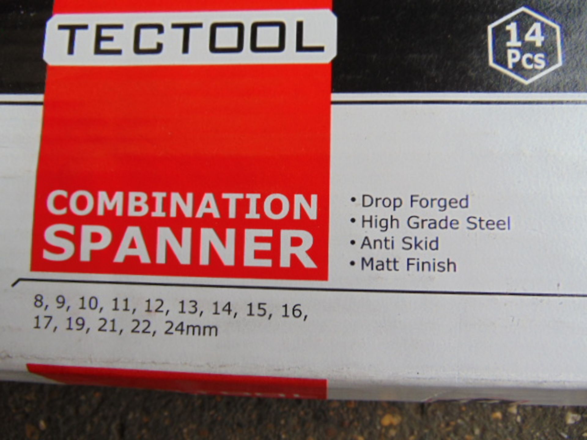 Unissued Tectool 14 pcs Combination Spanner Set - Image 4 of 4