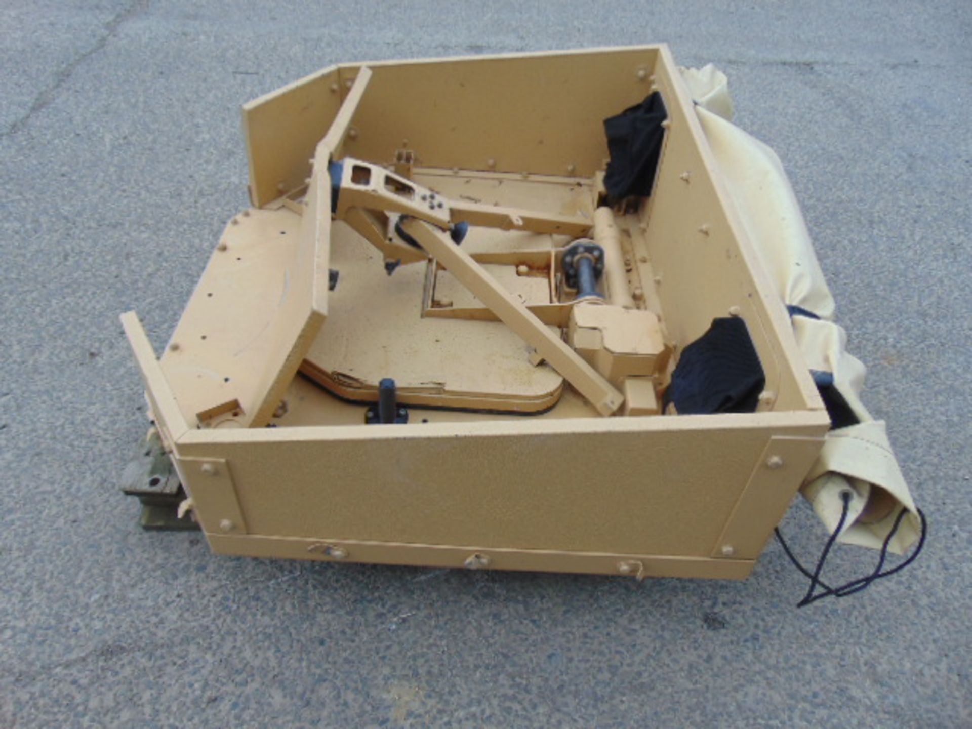 Armoured Vehicle Weapon Turret Assembly with Cover - Image 4 of 12