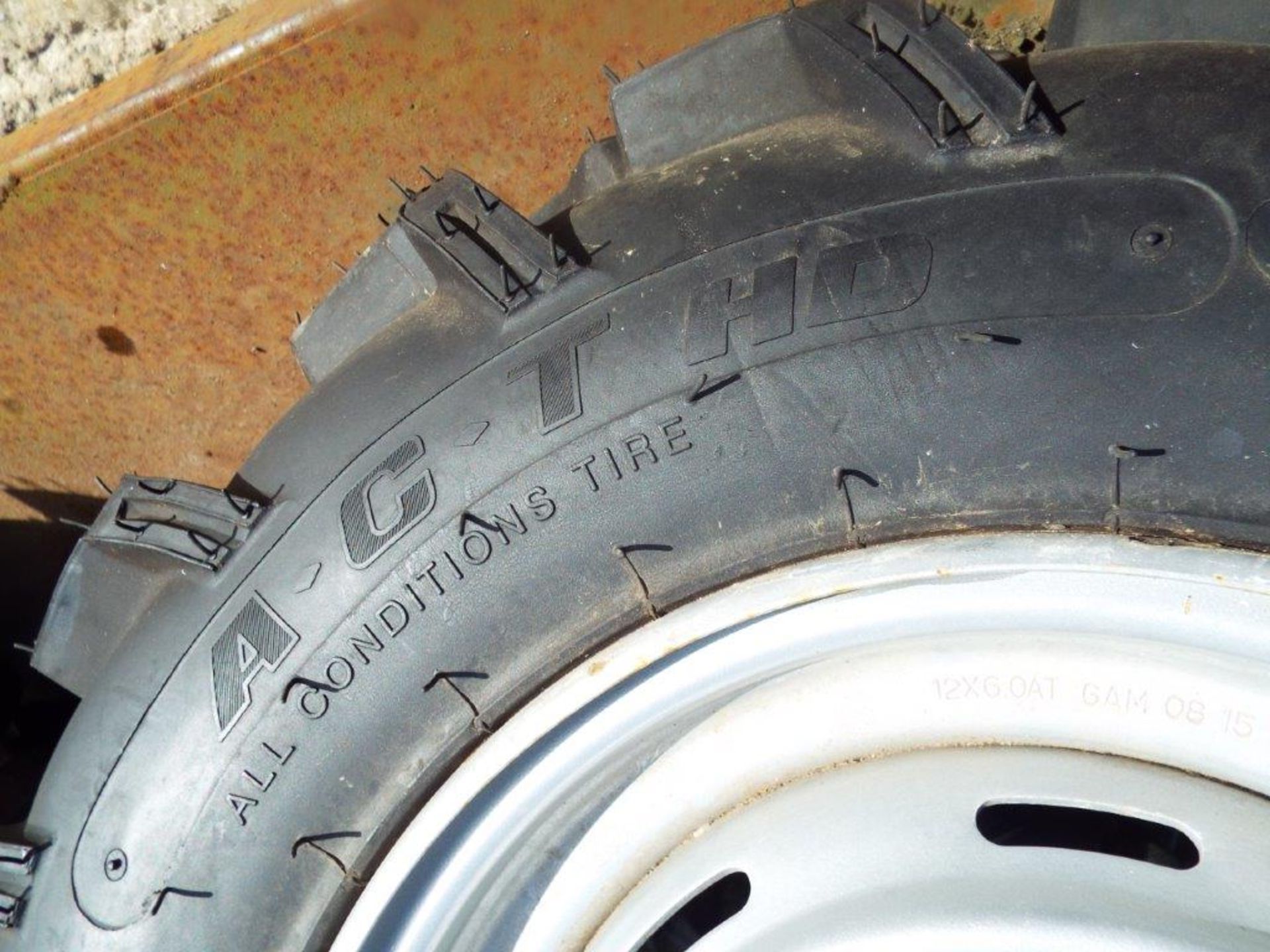 6 x Carlisle ACT 25x11R12 and 2 x 25x8R12 ATV Tyres on Rims - Image 9 of 16