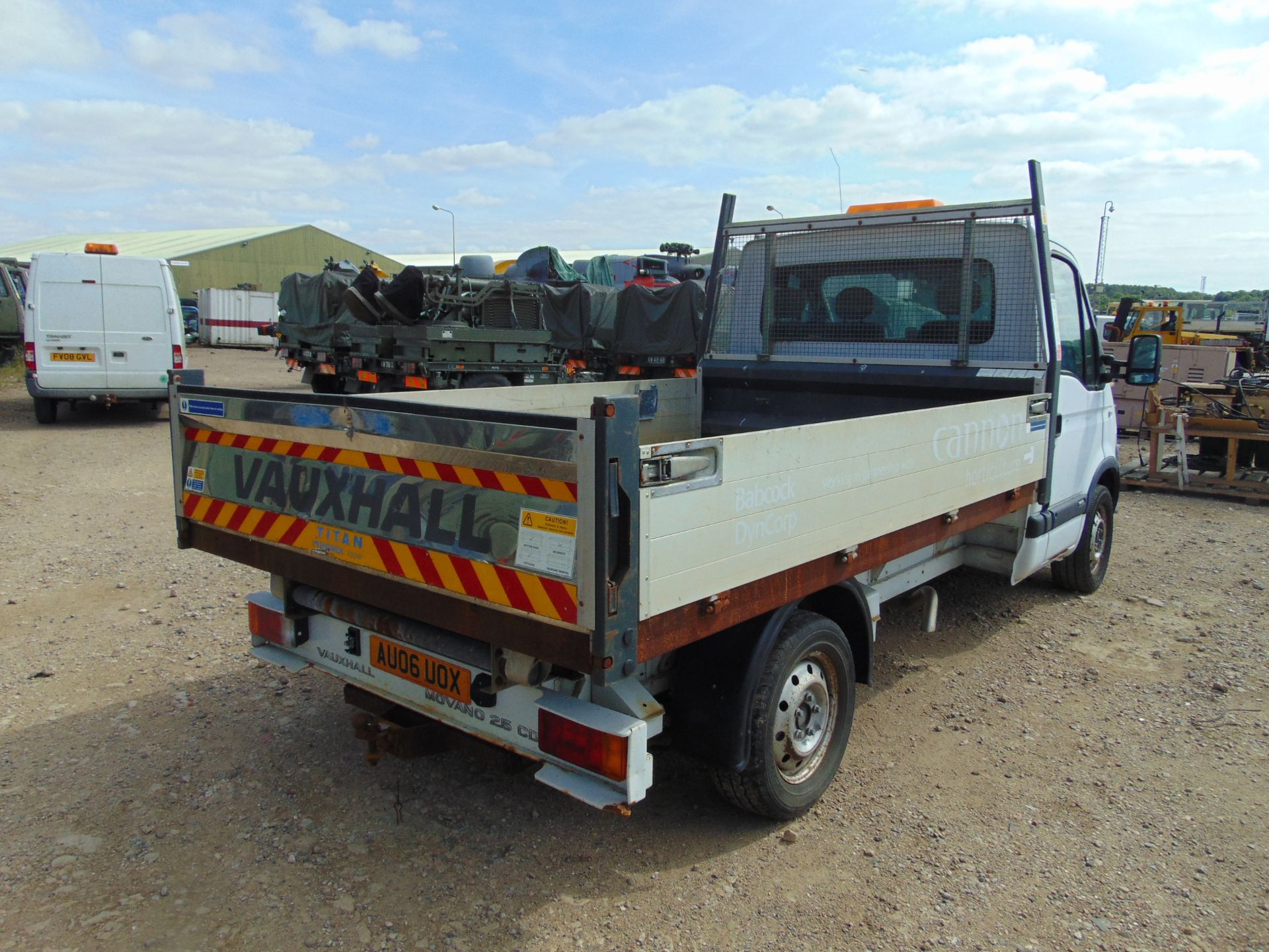 Vauxhall Movano 3500 2.5 CDTi MWB Flat Bed Tipper - Image 7 of 21