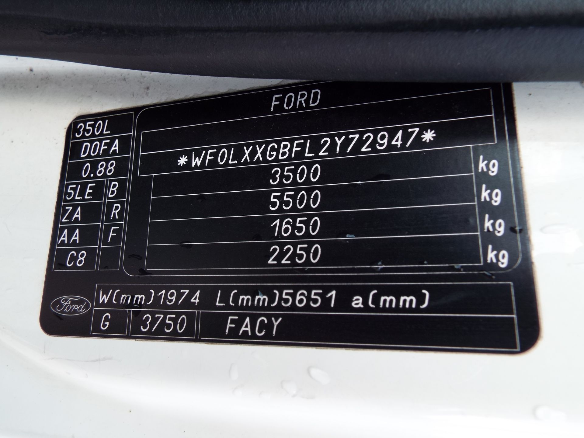 Ford Transit 350 LWB TD Panel Van - Image 17 of 20