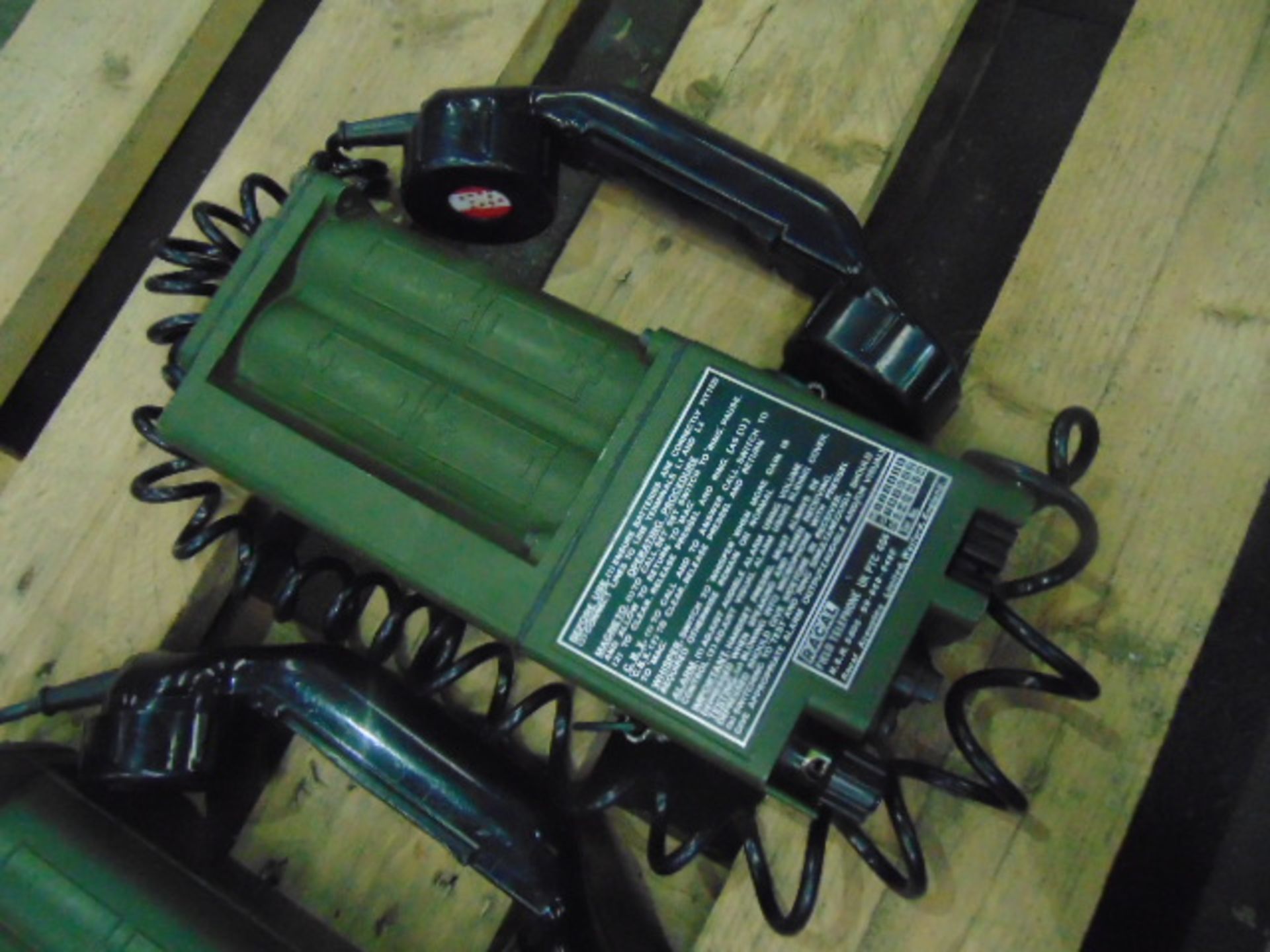 2 x Racal PTC404 Field Telephones - Image 3 of 6
