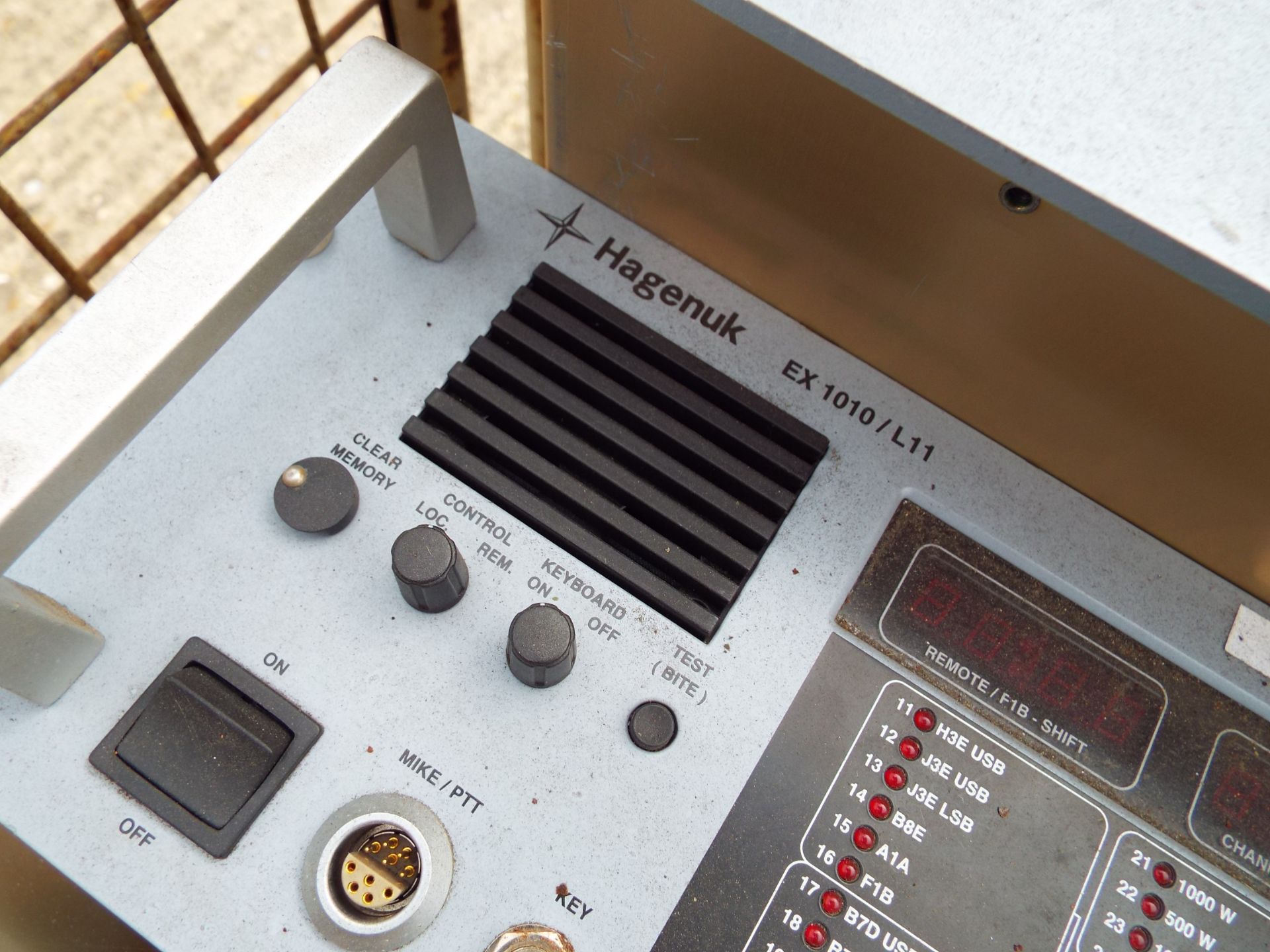 Mixed Stillage of Hagenuk Radio Equipment consisting of ICU, Transmitter, Receiver, Amplifier etc - Image 4 of 10