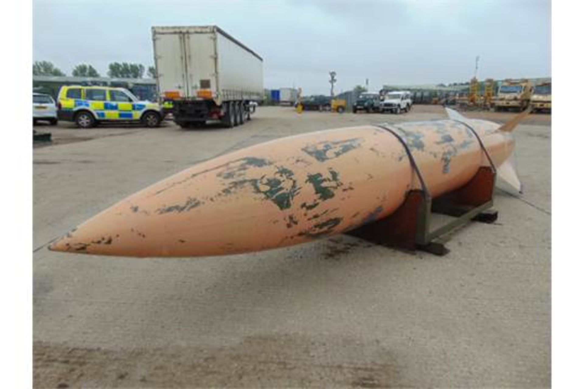 Tornado Strategic Bomber 2250 litre external fuel tank, Drop tank - Image 2 of 10