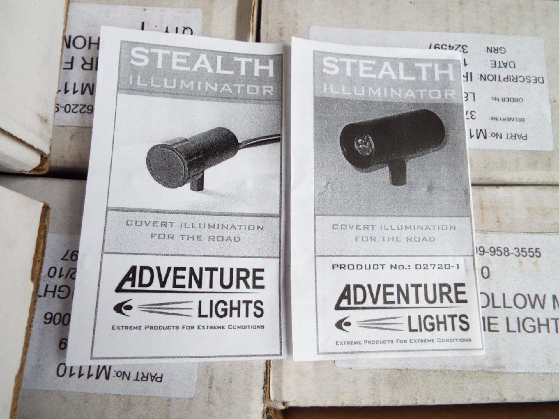 9 x Adventure Lights Stealth Illuminator LED IR Convoy Lights - Image 2 of 8