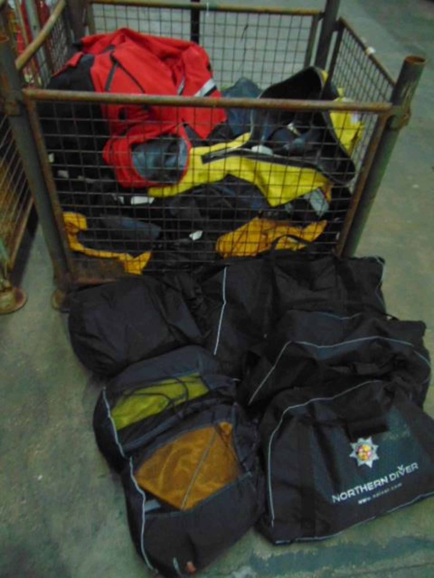 Qty Approx 17 x Ex UK Fire and Rescue Service Mixed Size Dry Suits - Image 2 of 6