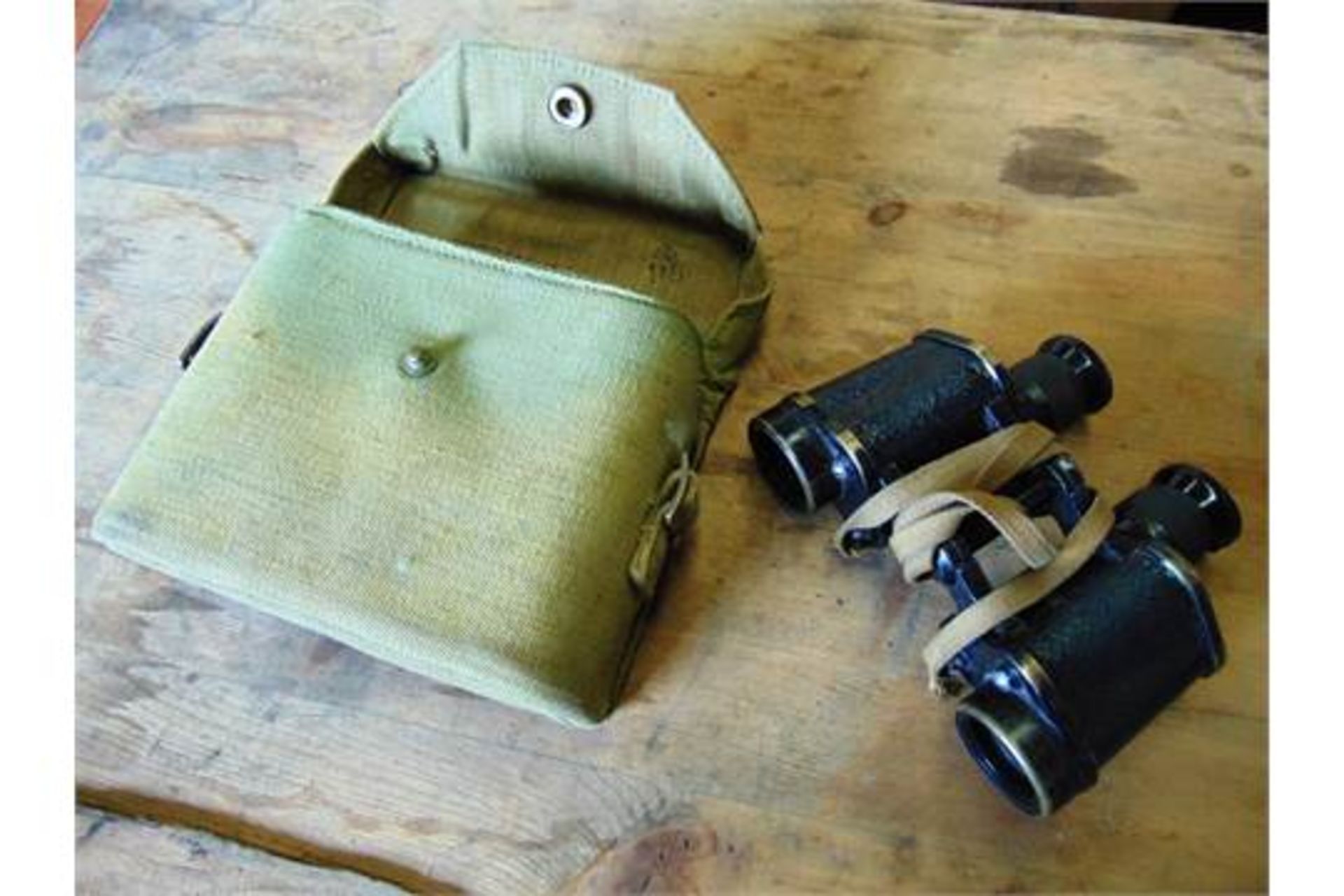 WWII 1944 Kershaw Bino Prism No2 MK2 Binoculars