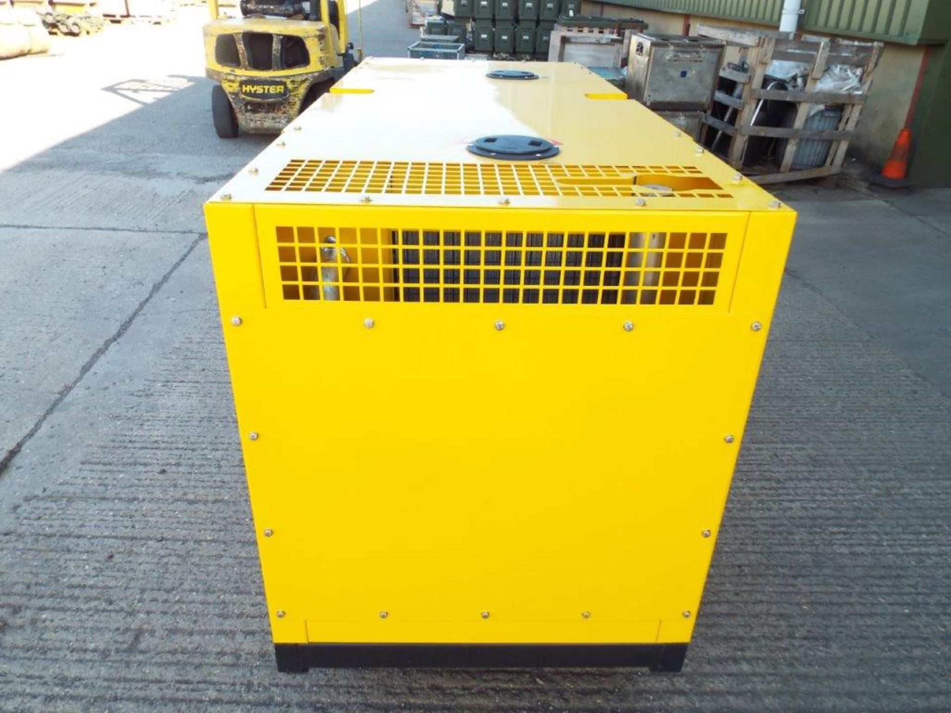 UNISSUED WITH TEST HOURS ONLY 40 KVA 3 Phase Silent Diesel Generator Set - Image 7 of 18