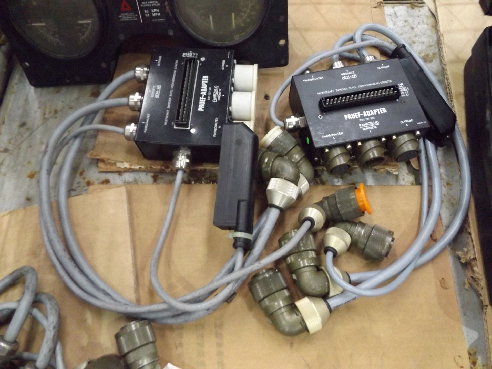 Mixed Stillage of Test Set, Test Adaptors and Instrument Panel - Image 5 of 10