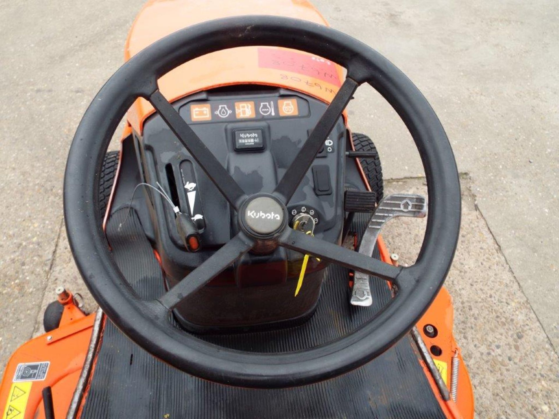 2008 Kubota G21 Ride On Mower with Glide-Cut System and High Dump Grass Collector - Image 12 of 26