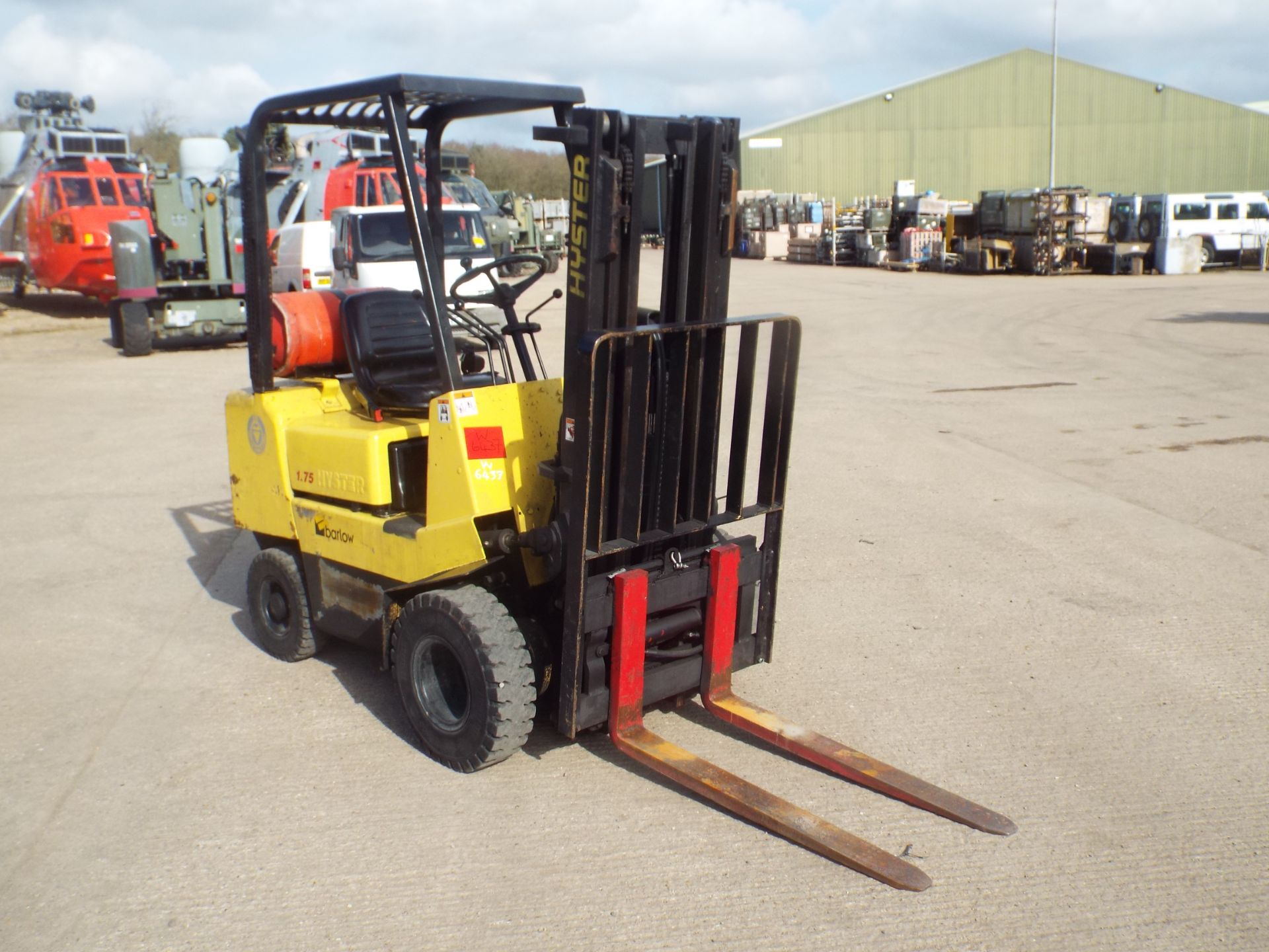 Hyster H1.75XL Counter Balance LPG Container Forklift