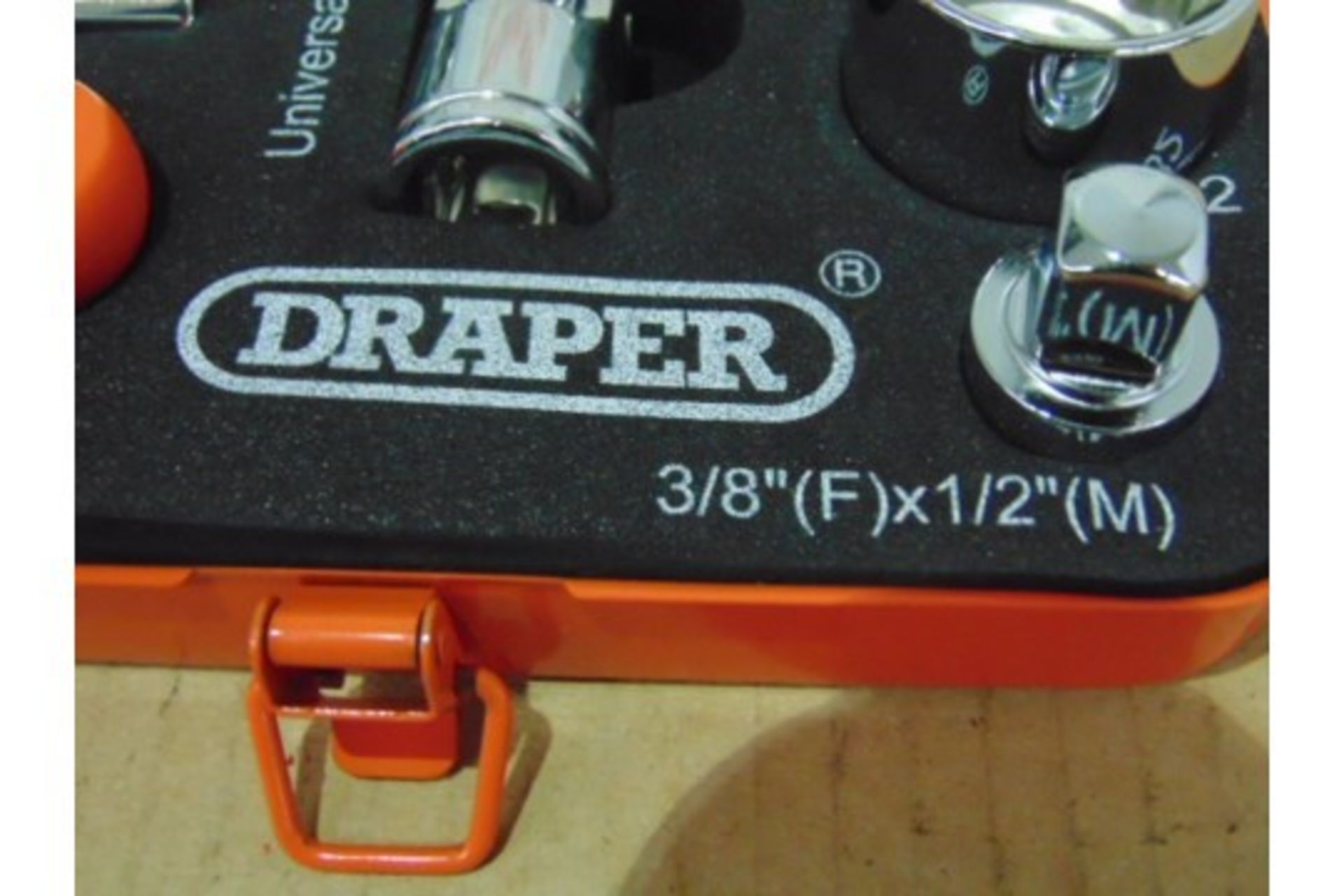 Draper Retro Edition 25pc 1/2" Metric Socket Set - Image 4 of 9