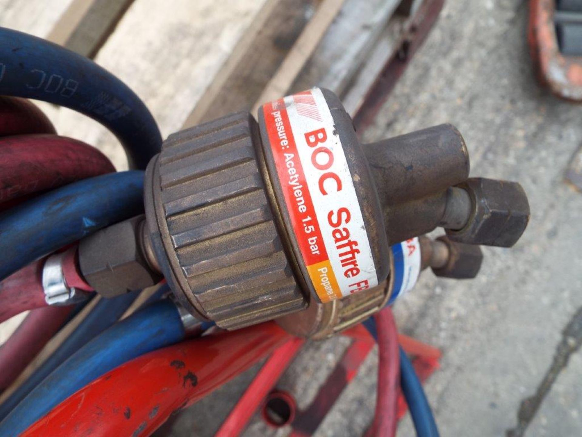 Oxy Acetylene Cutting Kit with Gas Bottle Trolley - Image 6 of 7