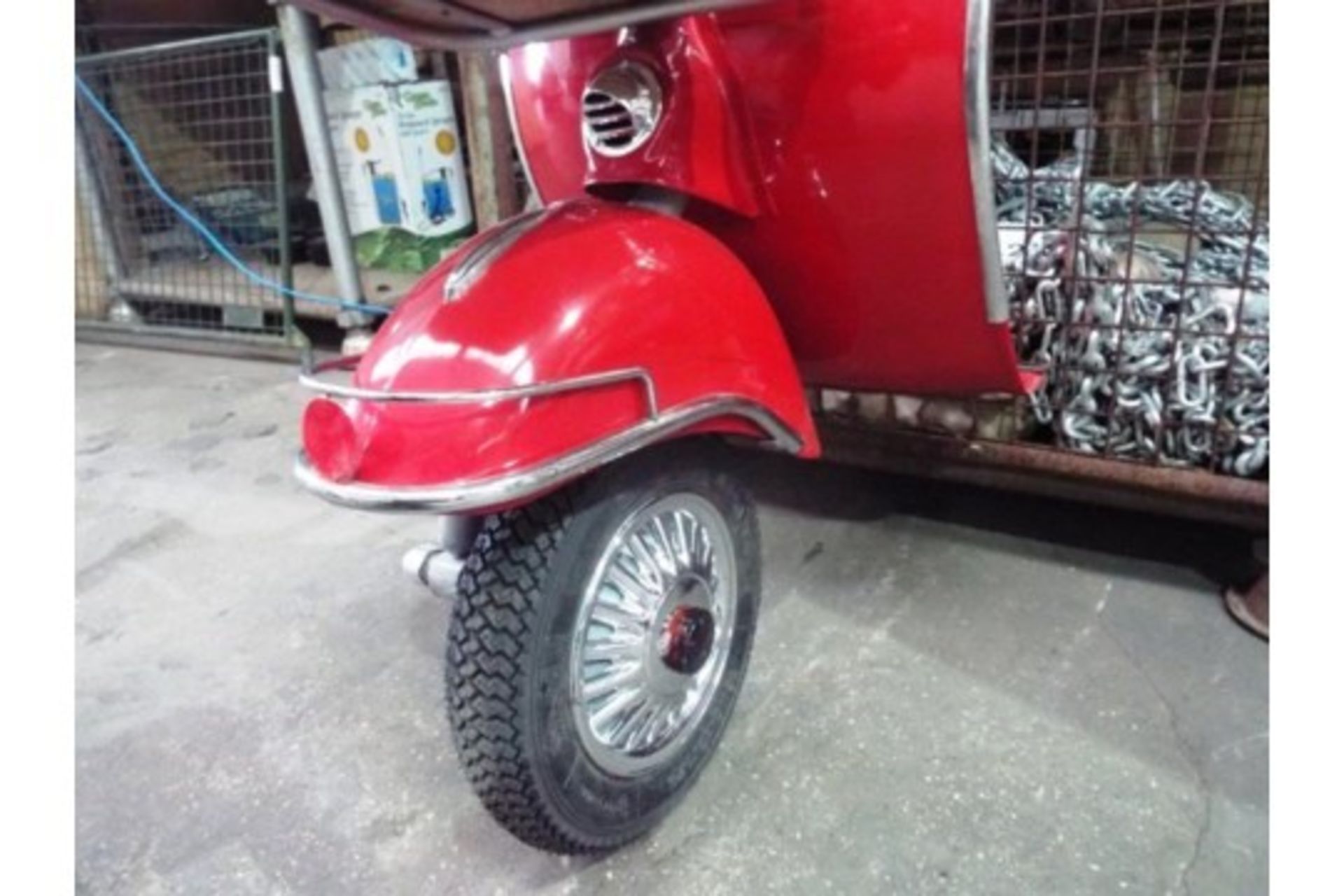 Vintage Vespa 150 Side Table - Image 2 of 12