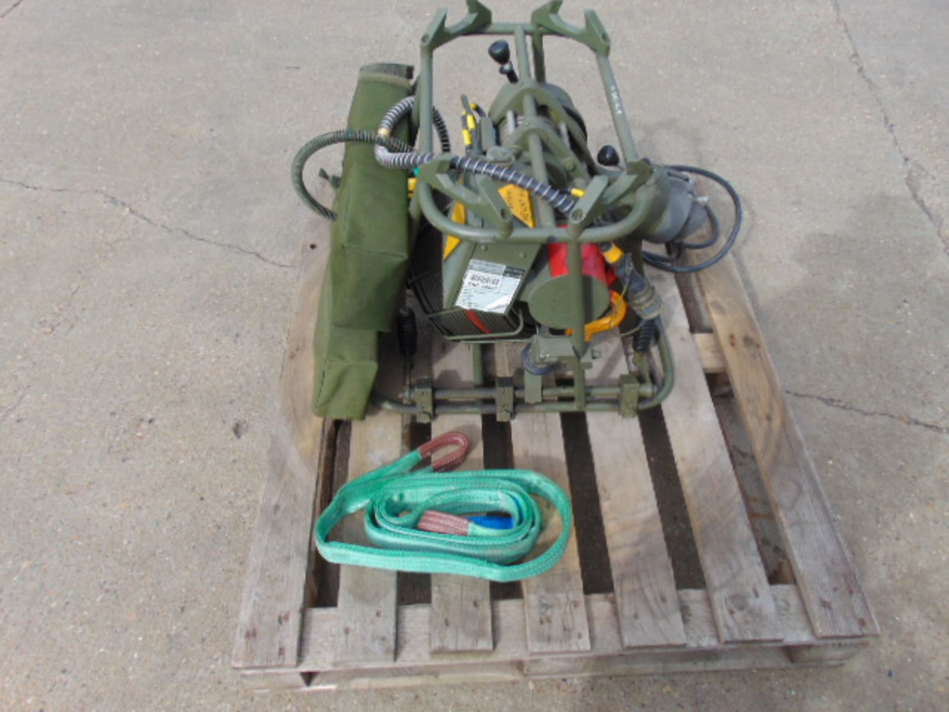 Unissued Demountable Recovery Winch Assembly c/w remote control and accessories from the UK MOD. - Image 4 of 8