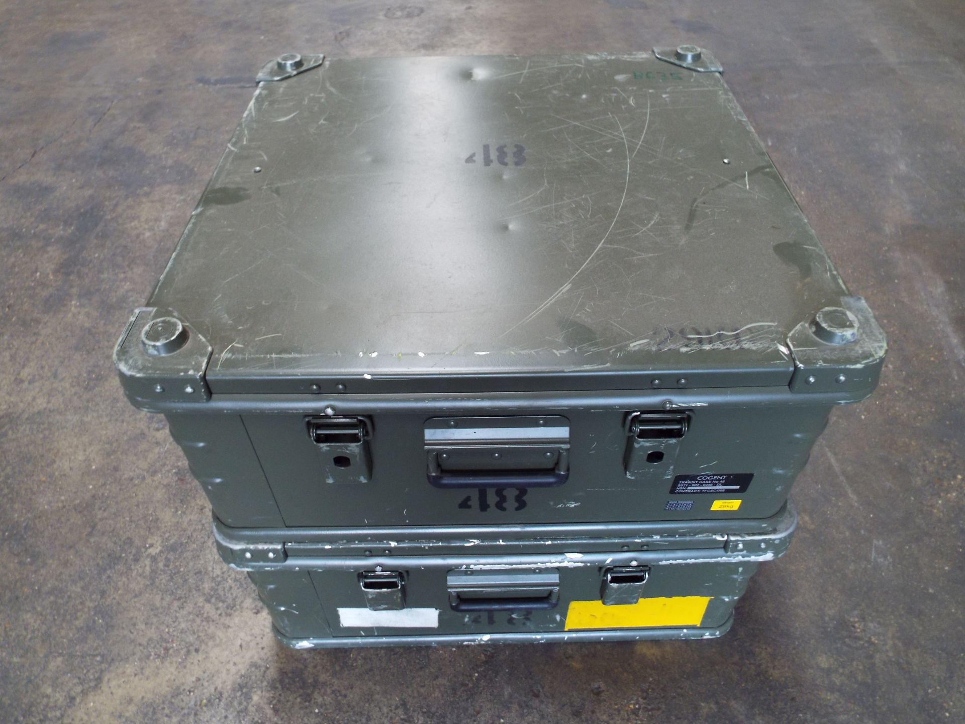 2 x Heavy Duty Zarges Aluminium Cases - Image 2 of 7