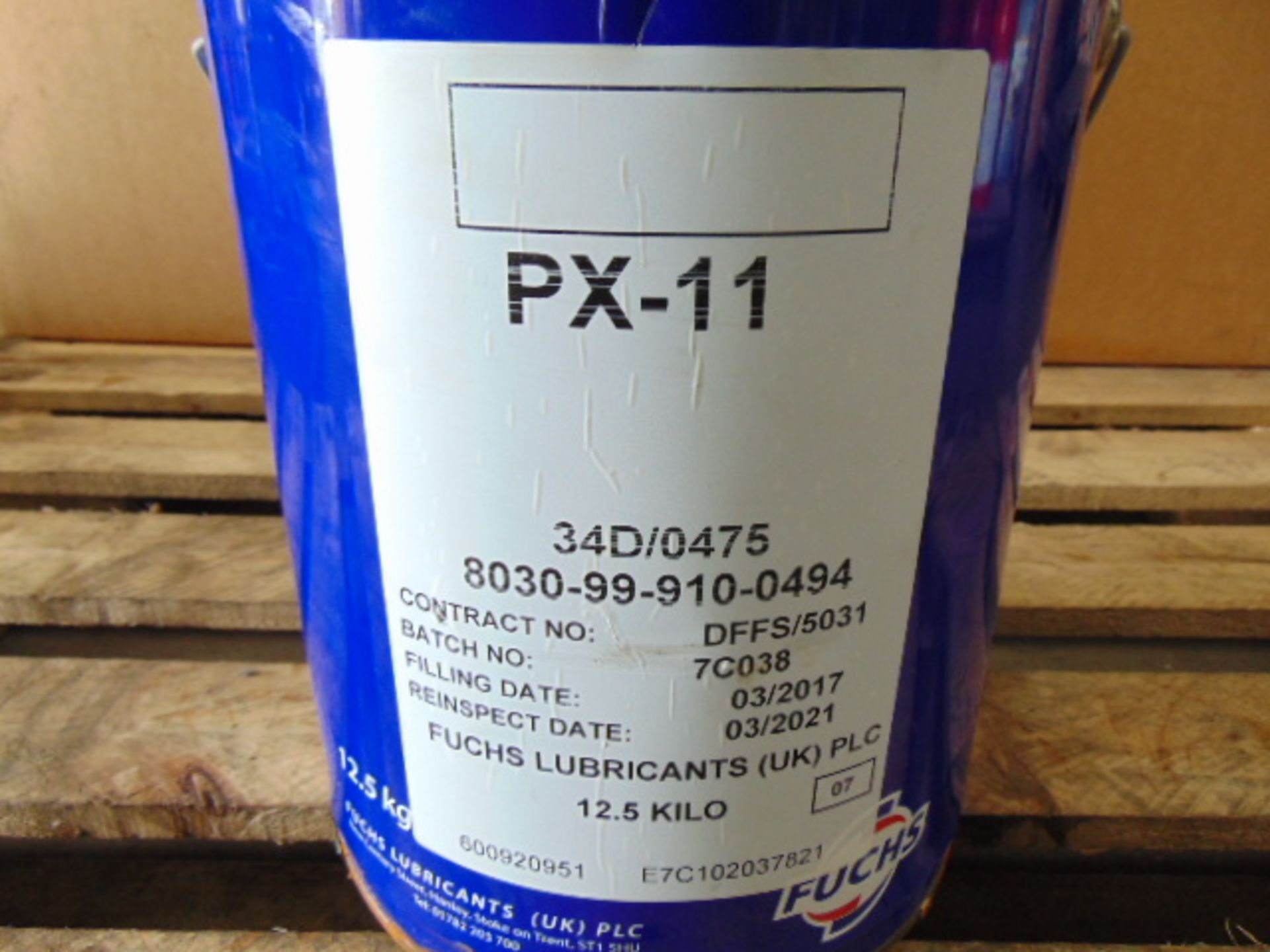 1 x Unissued 25Kg Drum of Fuchs PX-11 Corrosion Preventative - Image 2 of 3