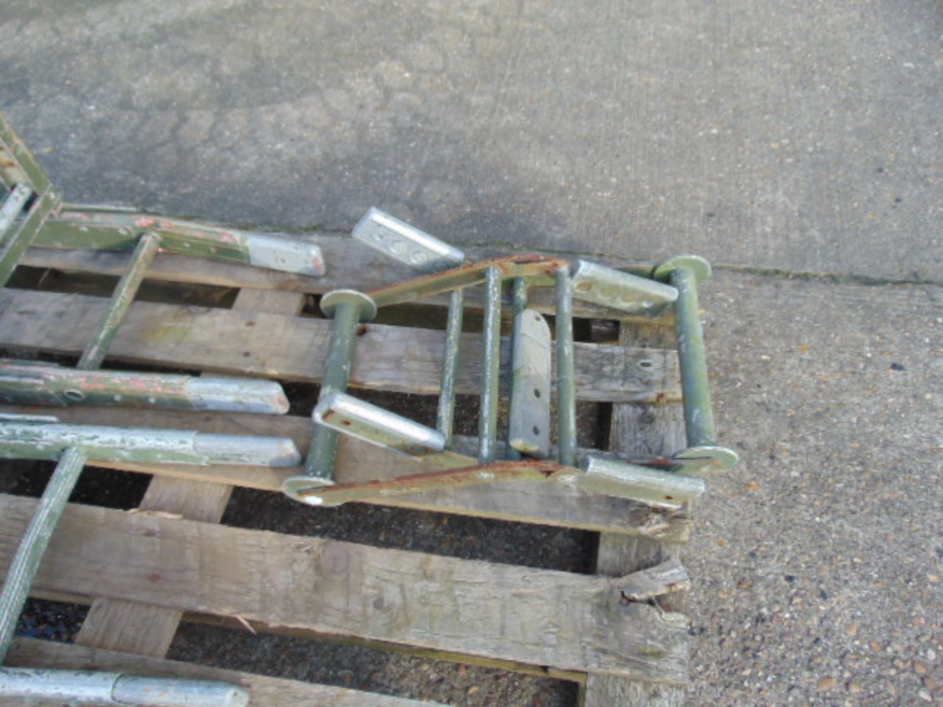 3 Pallets of Various Military Aluminium Scaling/Assault Ladder Sections - Image 3 of 10