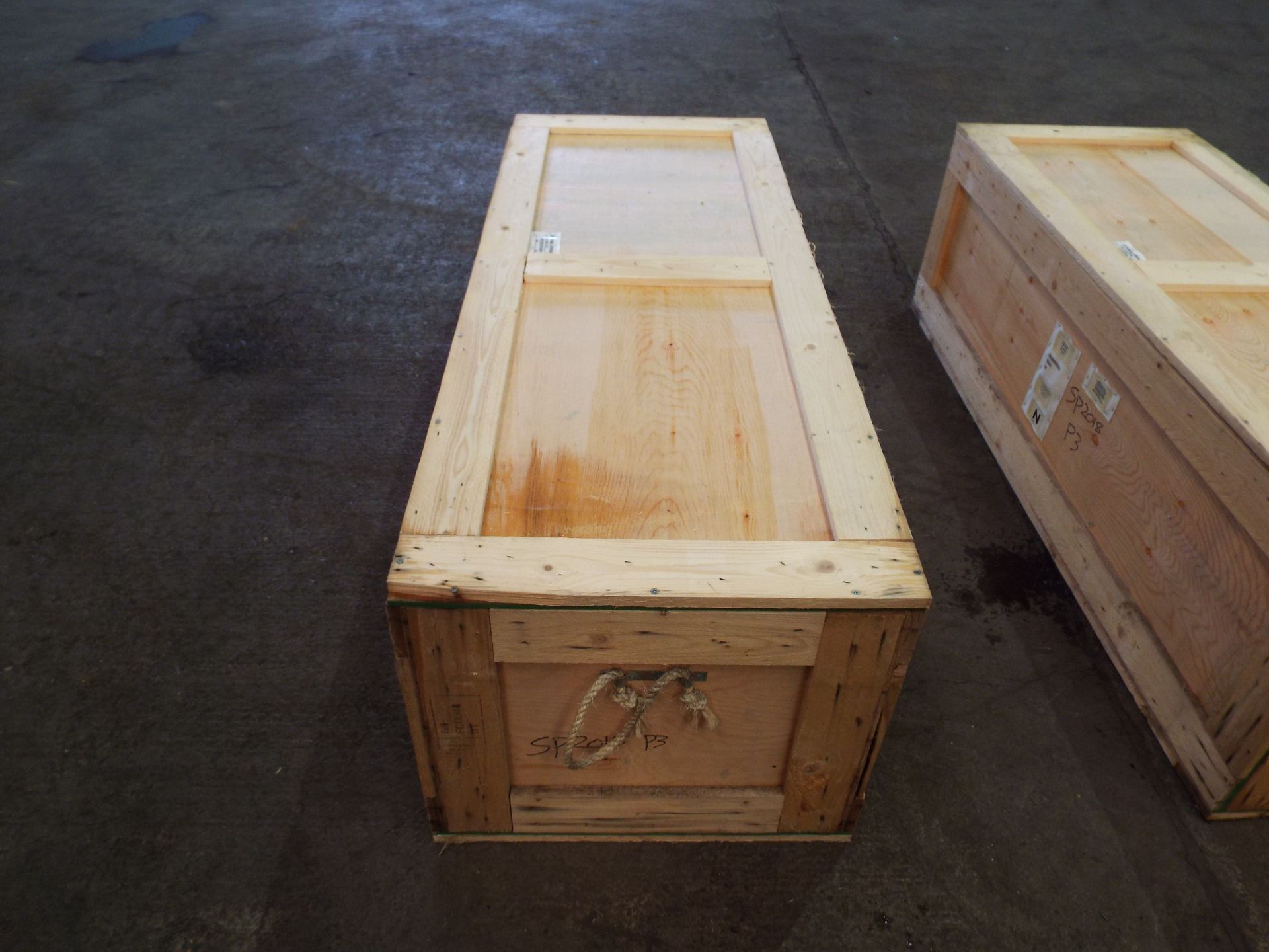 3 x Heavy Duty Packing/Shipping Crates - Bild 3 aus 5