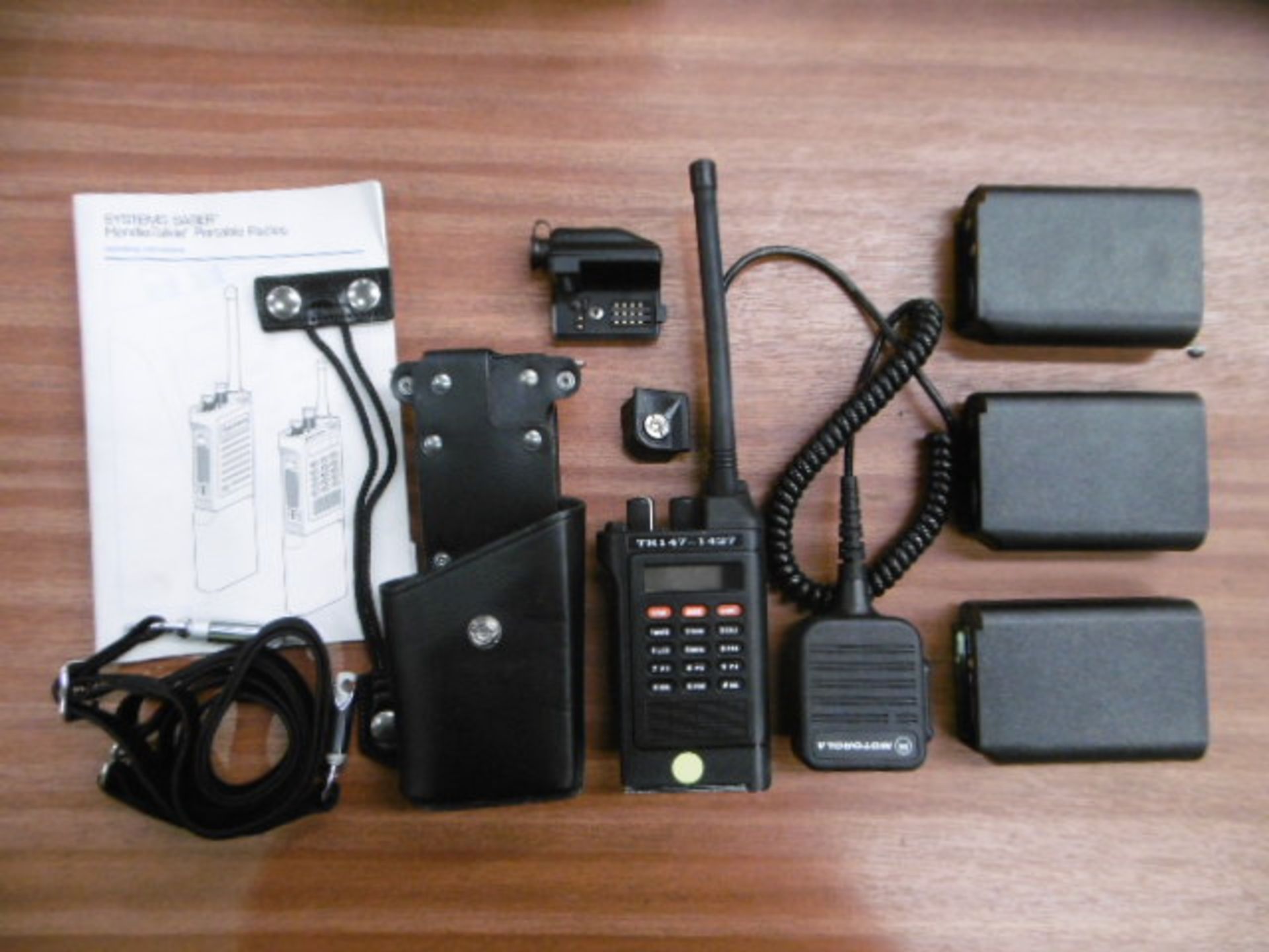 2 x Unissued Motorola Systems Saber Handie Talkie Kits